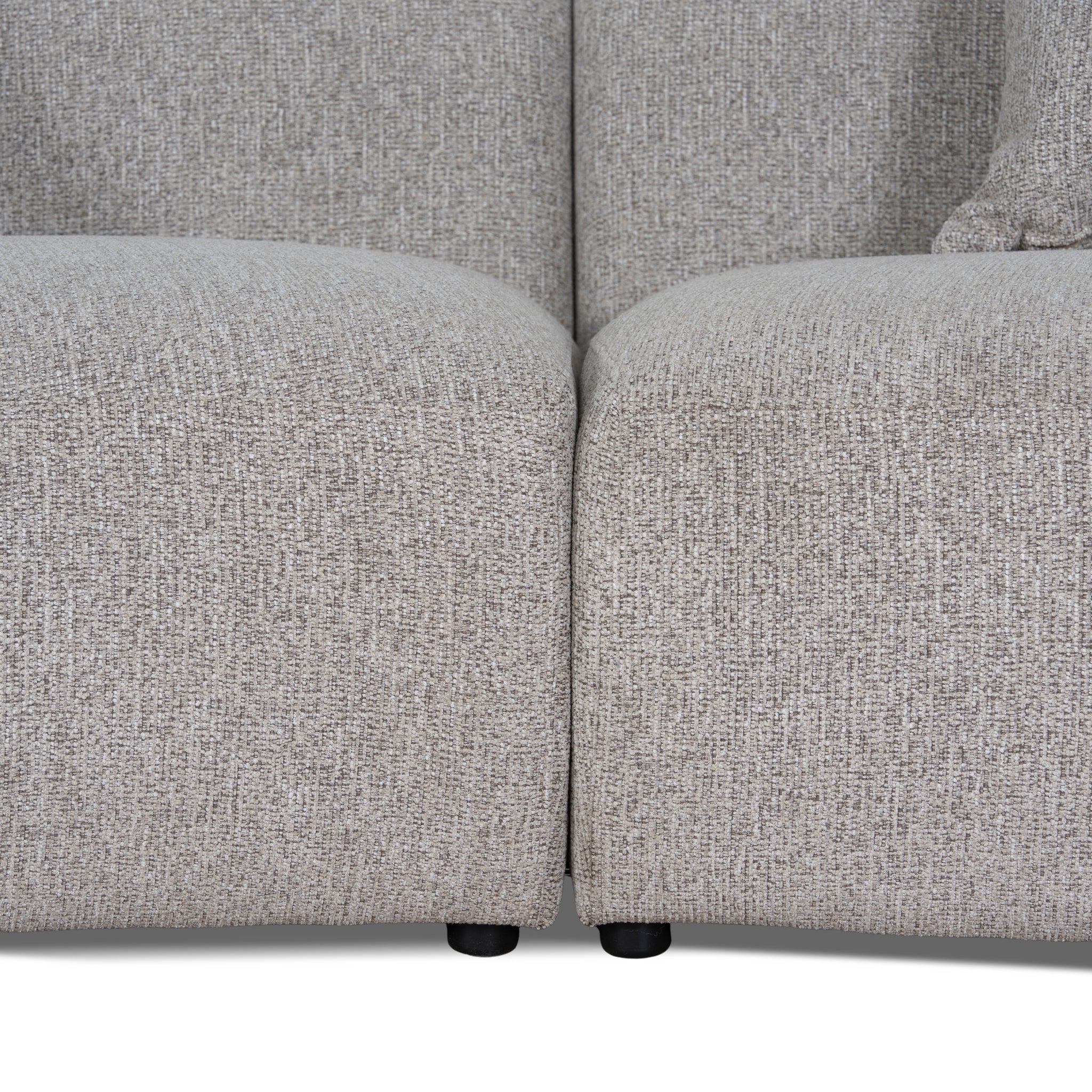 CLC10872-FS Right Chaise Modular Sofa - Mushroom Beige - Image 8