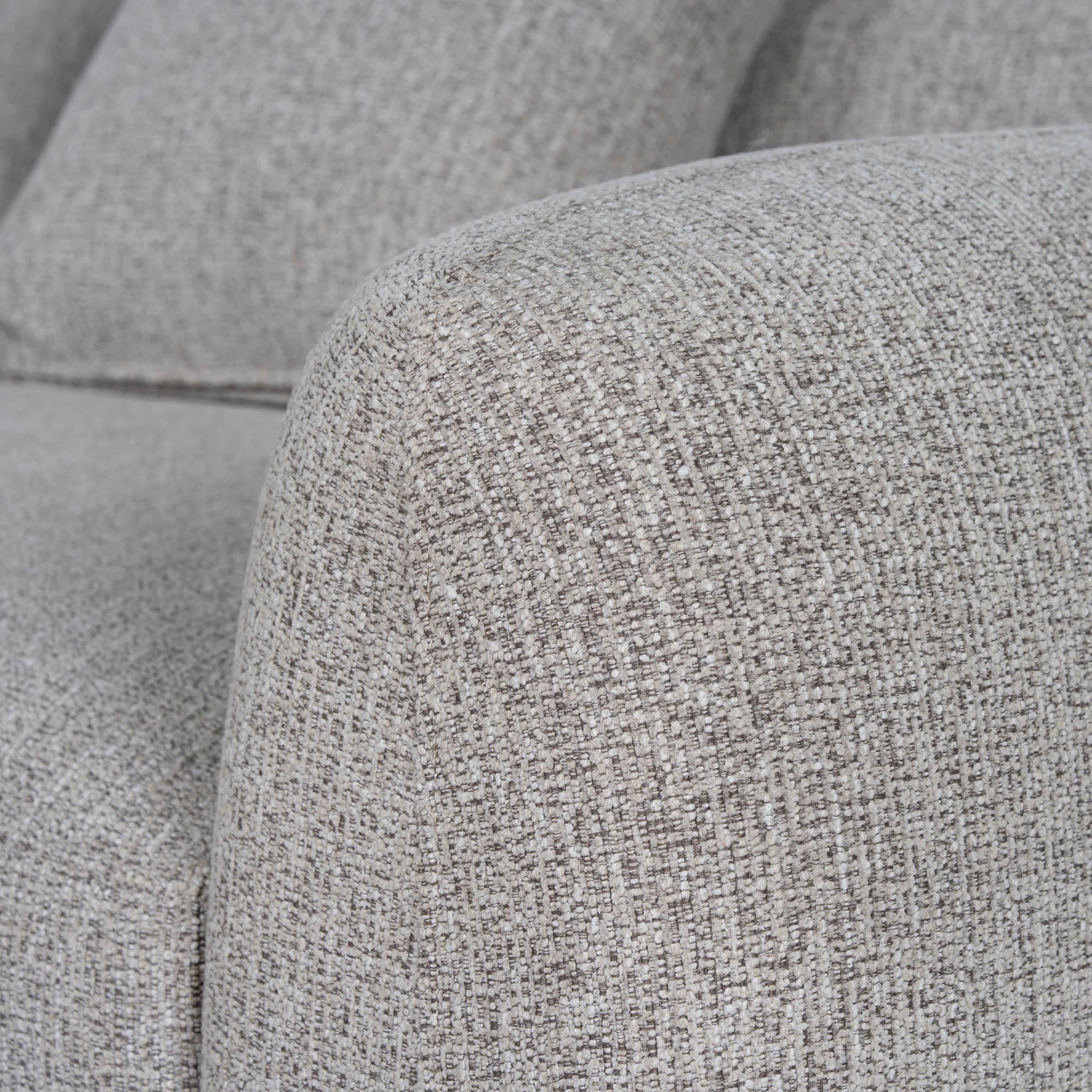 CLC10873-FS Left Chaise Modular Sofa - Mushroom Beige - Image 11