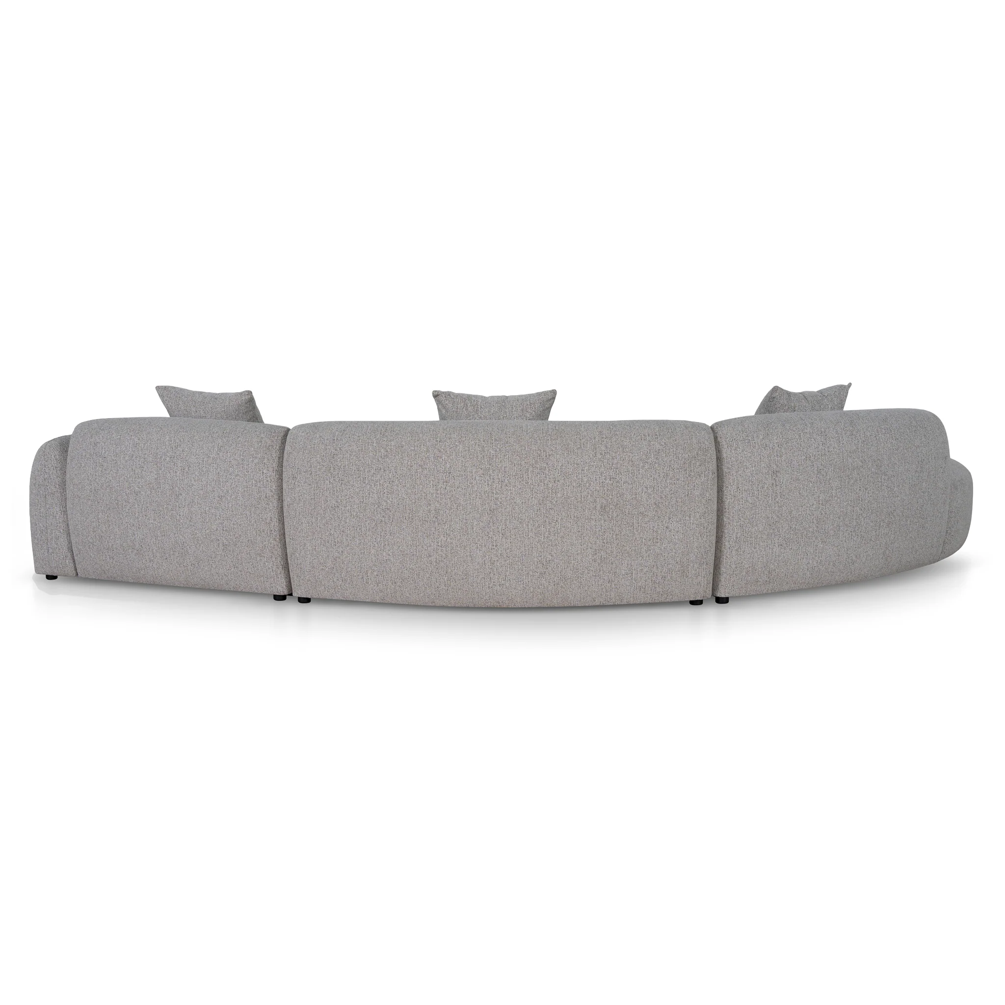 CLC10873-FS Left Chaise Modular Sofa - Mushroom Beige - Image 5