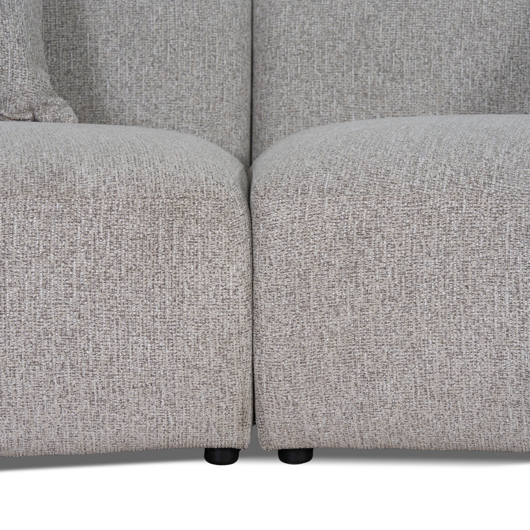 CLC10873-FS Left Chaise Modular Sofa - Mushroom Beige - Image 8