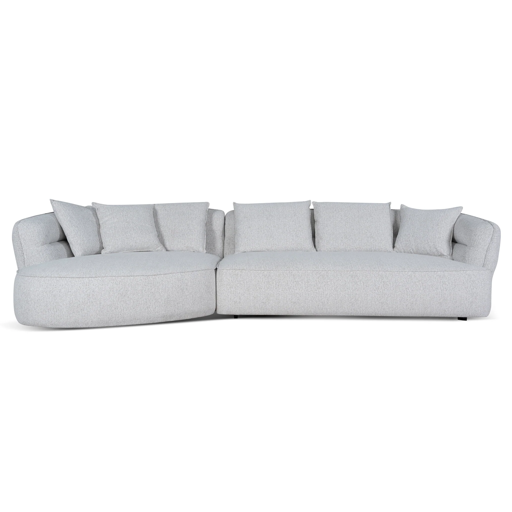 CLC10874-KJ Left Chaise Sofa - Almond Beige - Image 2