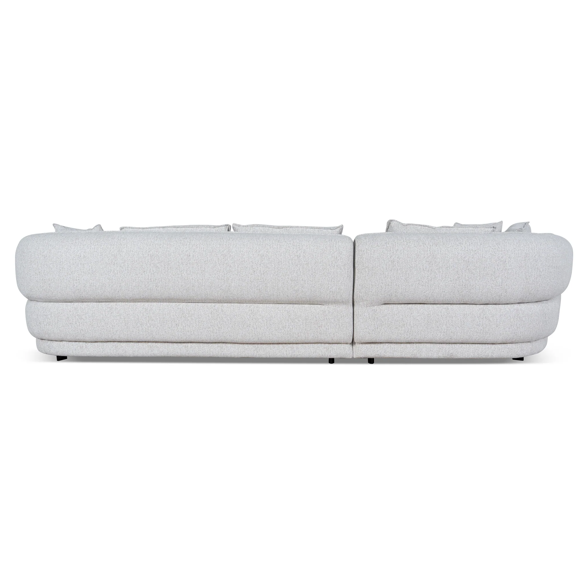 CLC10874-KJ Left Chaise Sofa - Almond Beige - Image 5