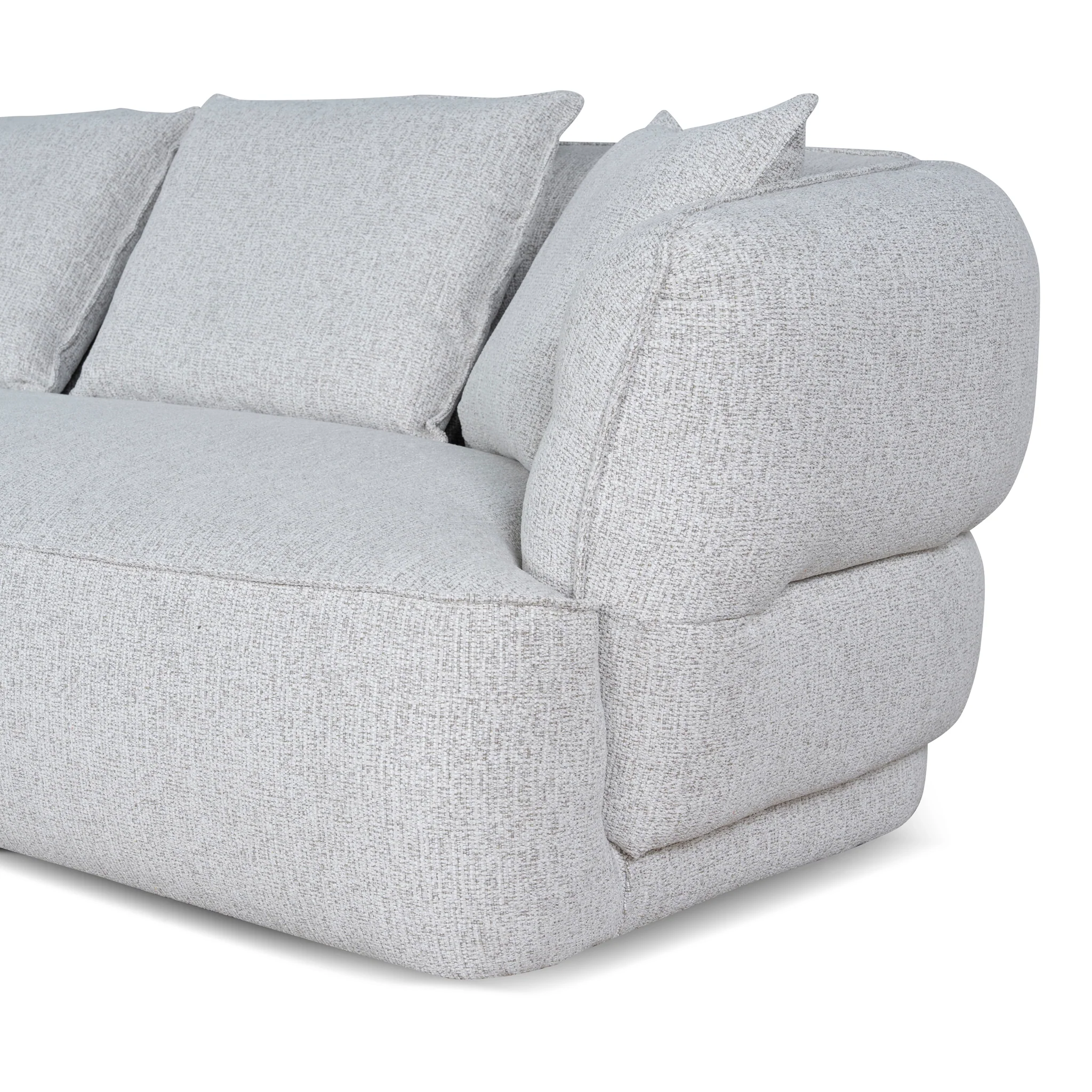 CLC10874-KJ Left Chaise Sofa - Almond Beige - Image 8