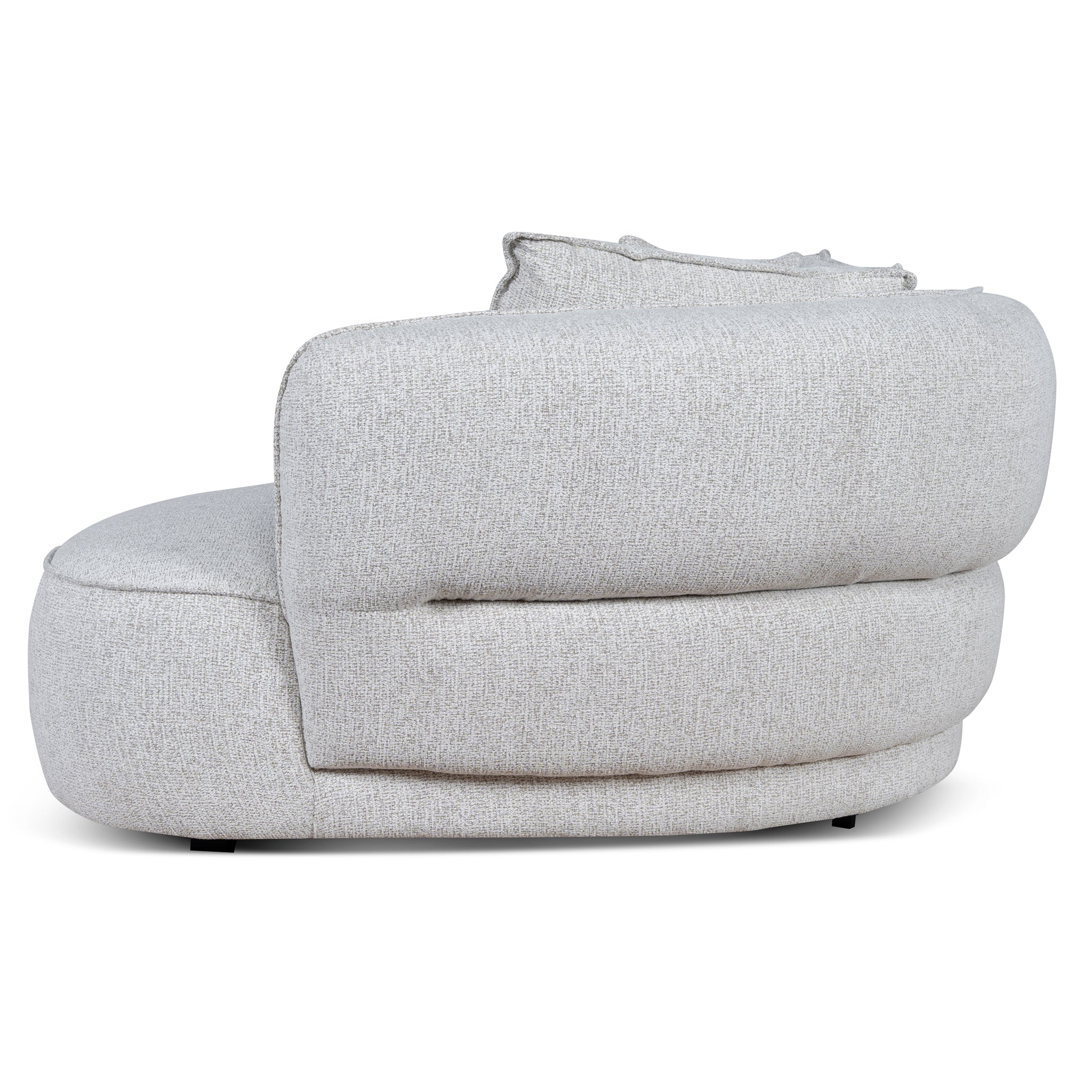 CLC10875-KJ Right Chaise Sofa - Almond Beige - Image 4