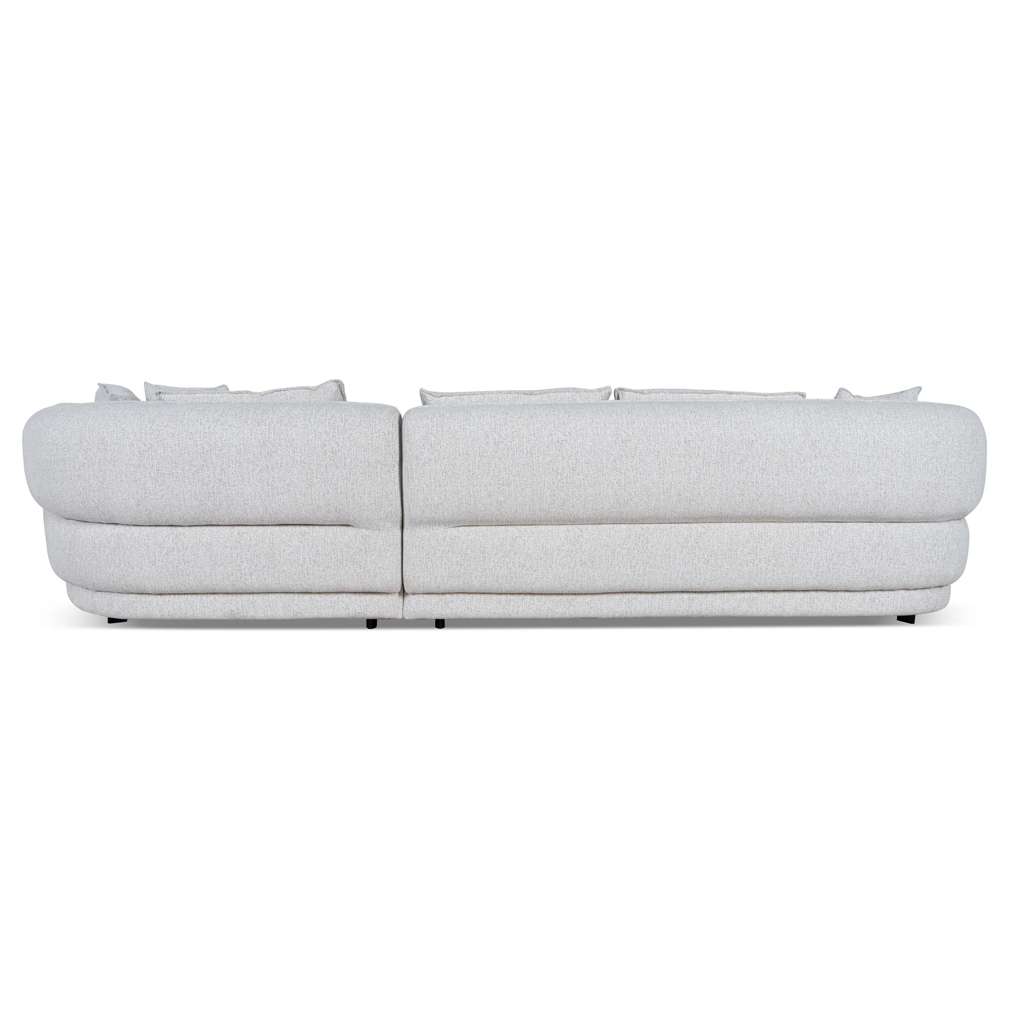 CLC10875-KJ Right Chaise Sofa - Almond Beige - Image 5