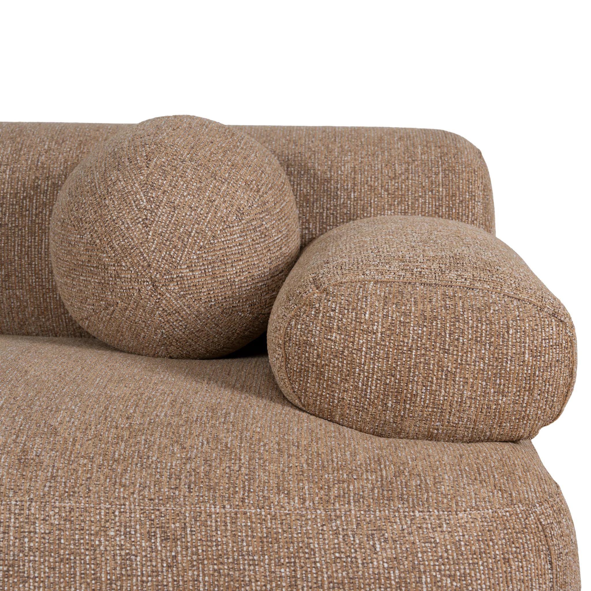 CLC10879-KJ 4 Seater Sofa - Almond Brown - Image 12