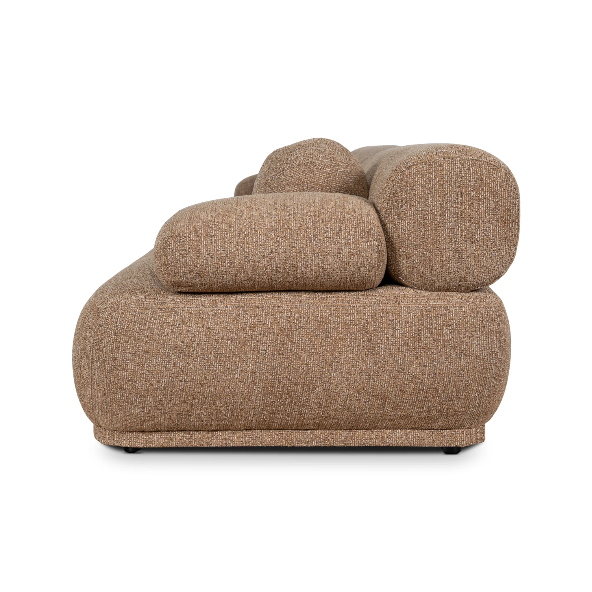 CLC10879-KJ 4 Seater Sofa - Almond Brown - Image 4