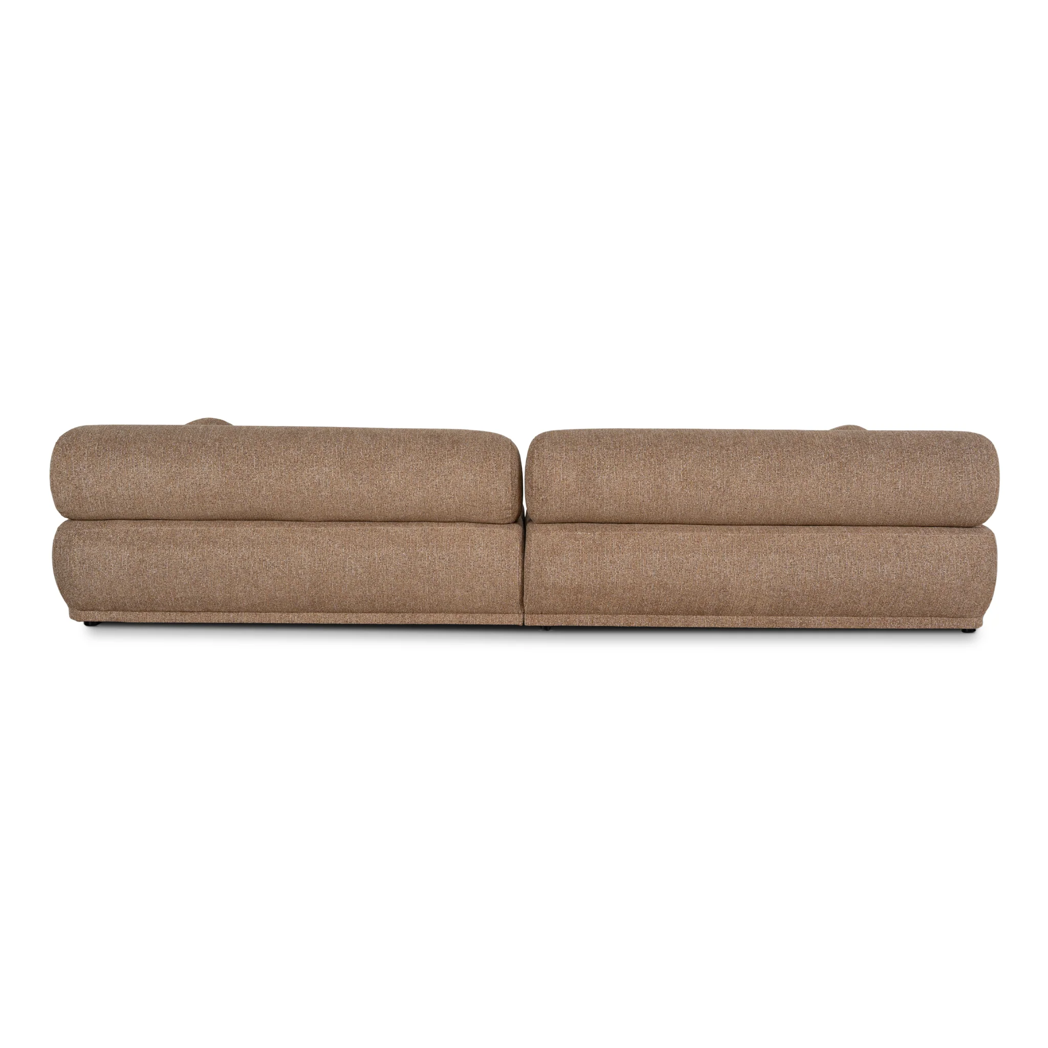 CLC10879-KJ 4 Seater Sofa - Almond Brown - Image 5
