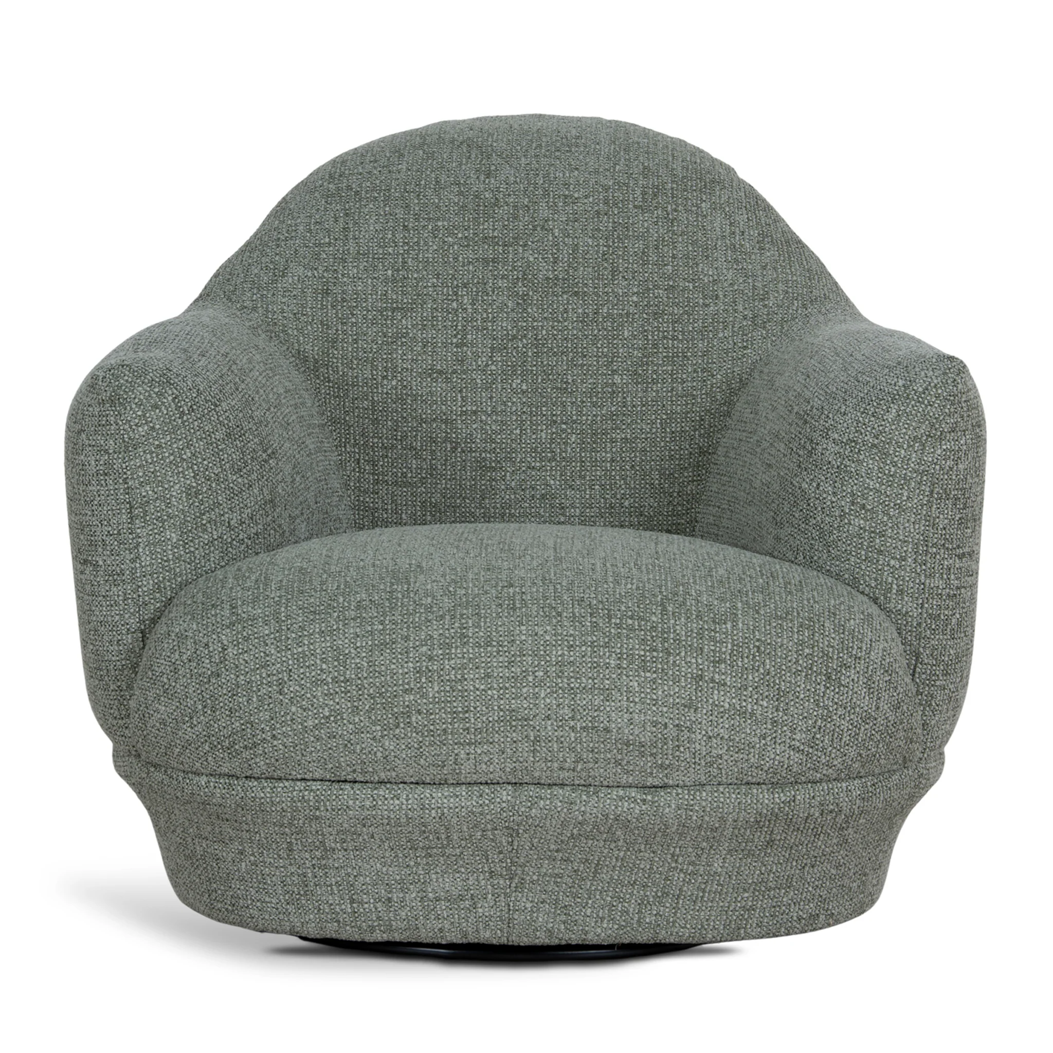 CLC10883-KJ Swivel Armchair - Coral Light Green - Image 2
