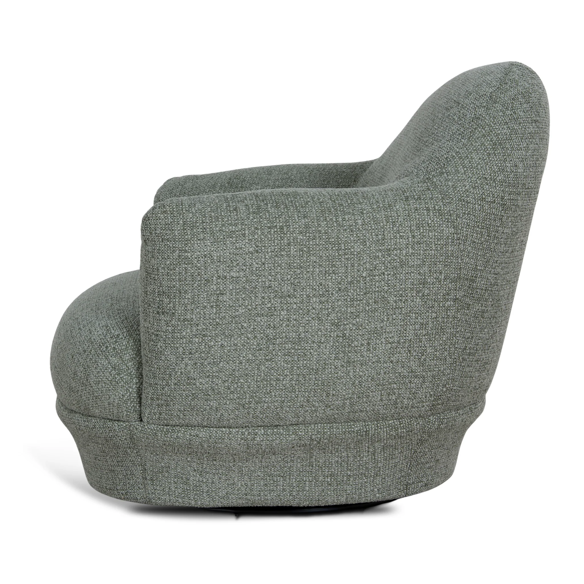 CLC10883-KJ Swivel Armchair - Coral Light Green - Image 3
