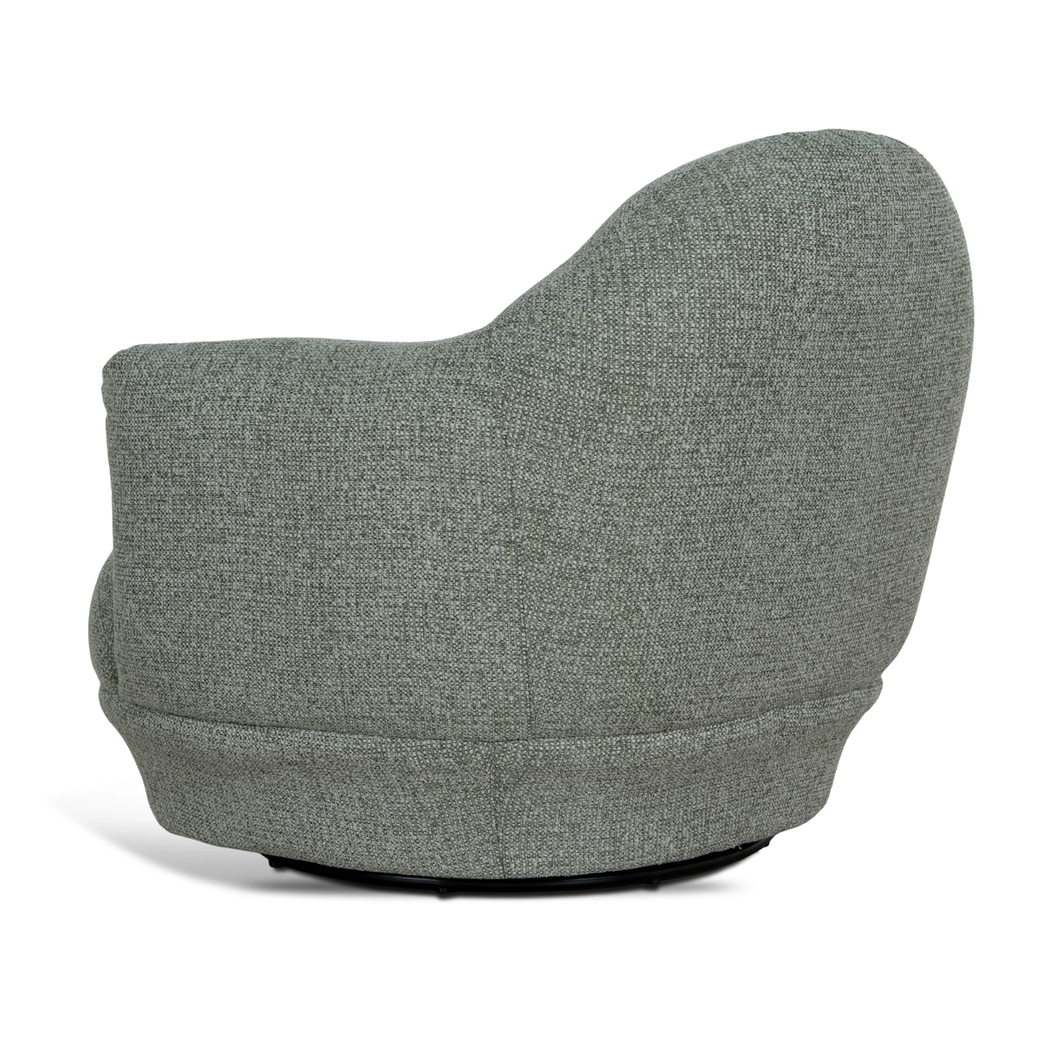CLC10883-KJ Swivel Armchair - Coral Light Green - Image 4