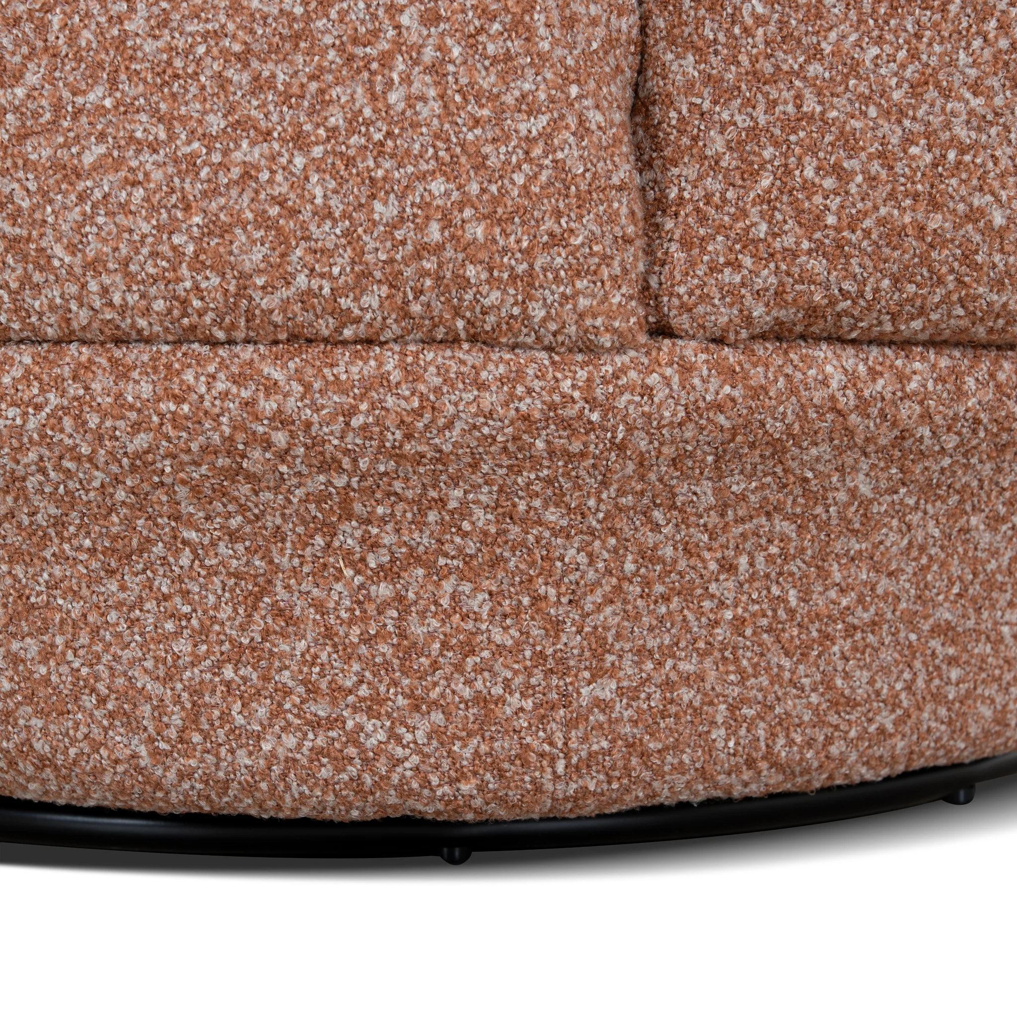 CLC10884-KJ Swivel Armchair - Terracotta Brown - Image 13