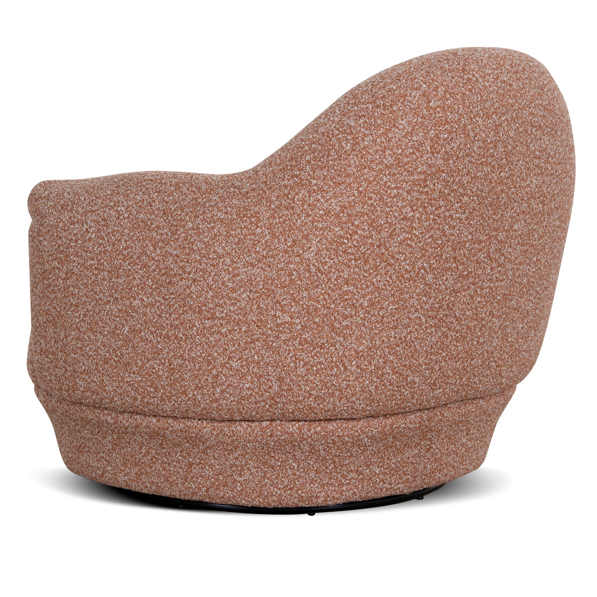 CLC10884-KJ Swivel Armchair - Terracotta Brown - Image 4