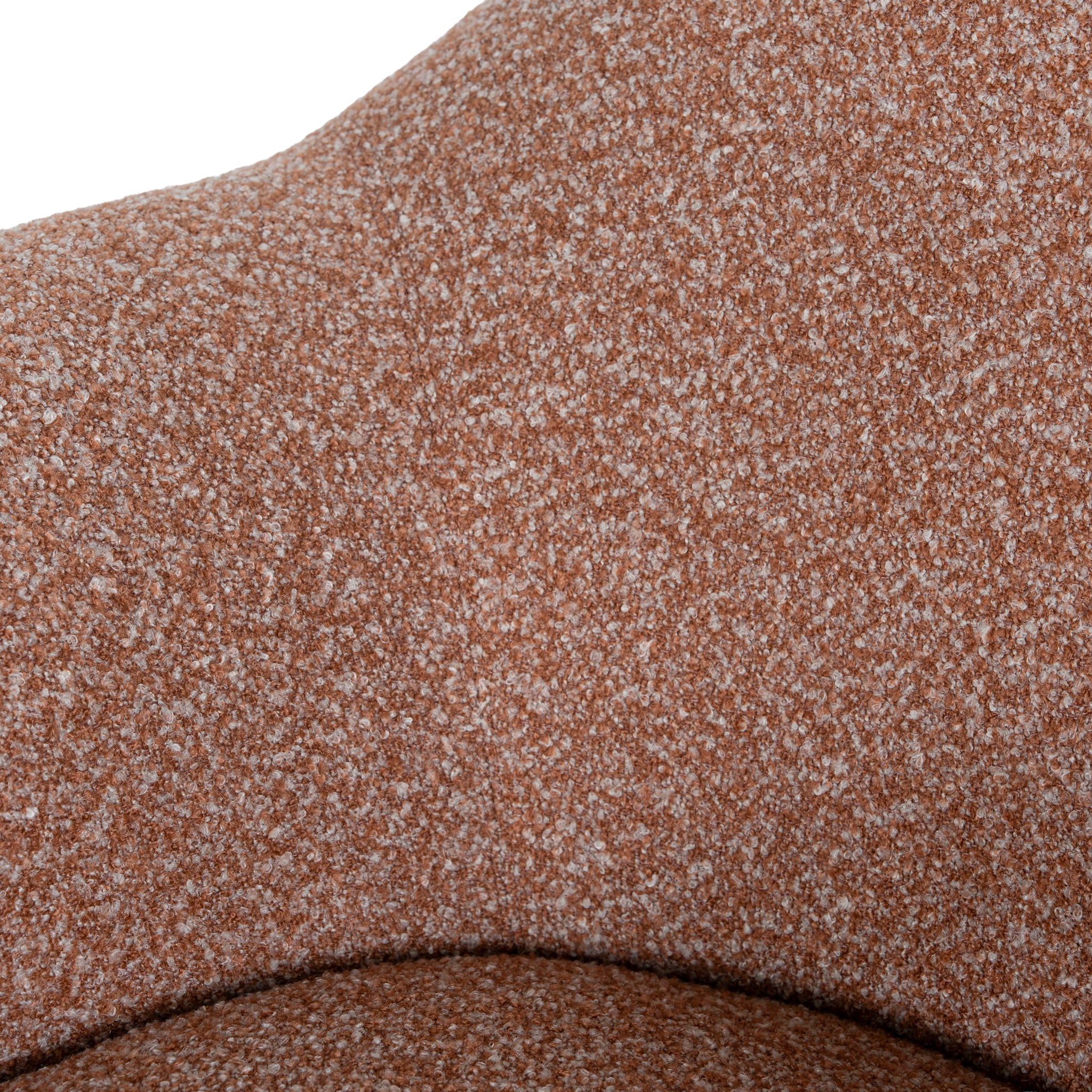 CLC10884-KJ Swivel Armchair - Terracotta Brown - Image 8