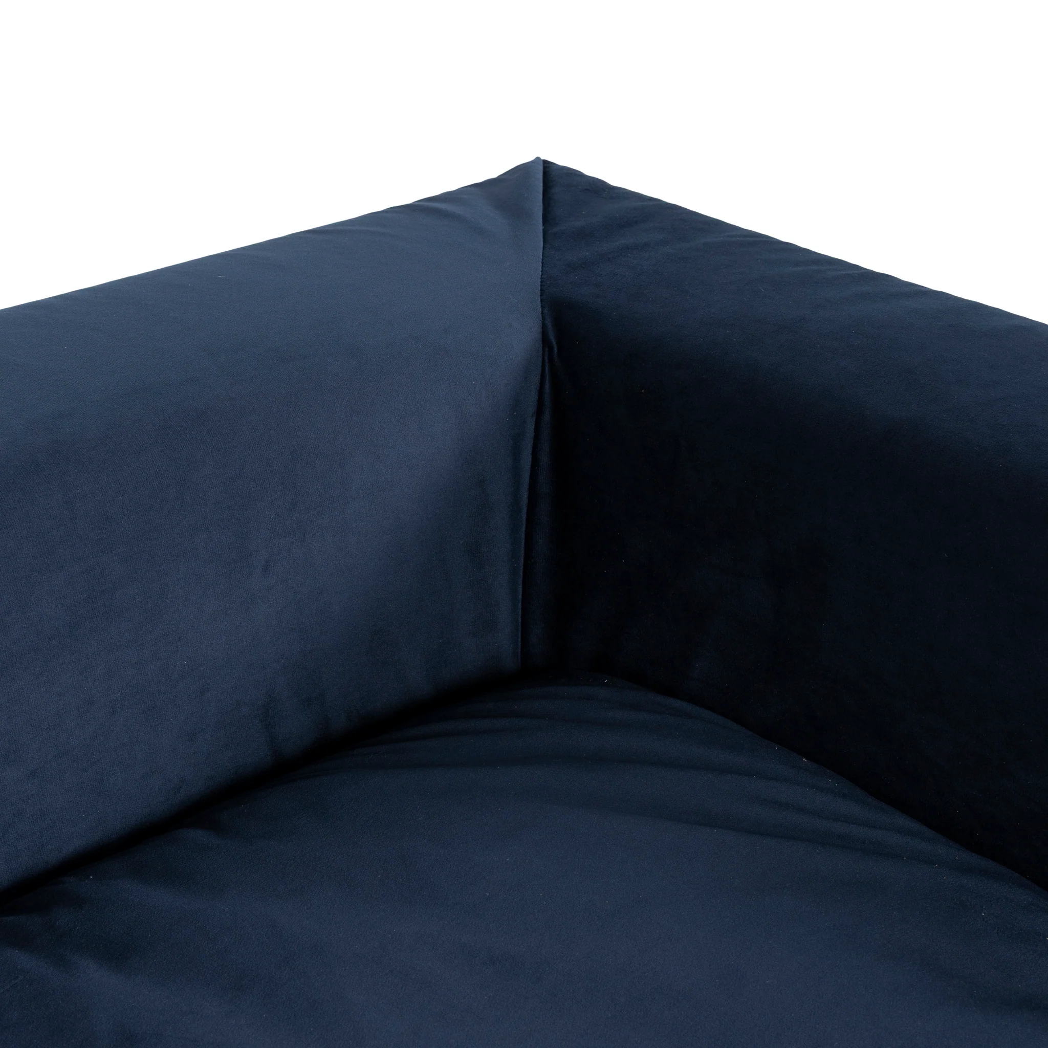 CLC10913-KSO 3 Seater Chaise Sofa - Navy Blue - Image 11