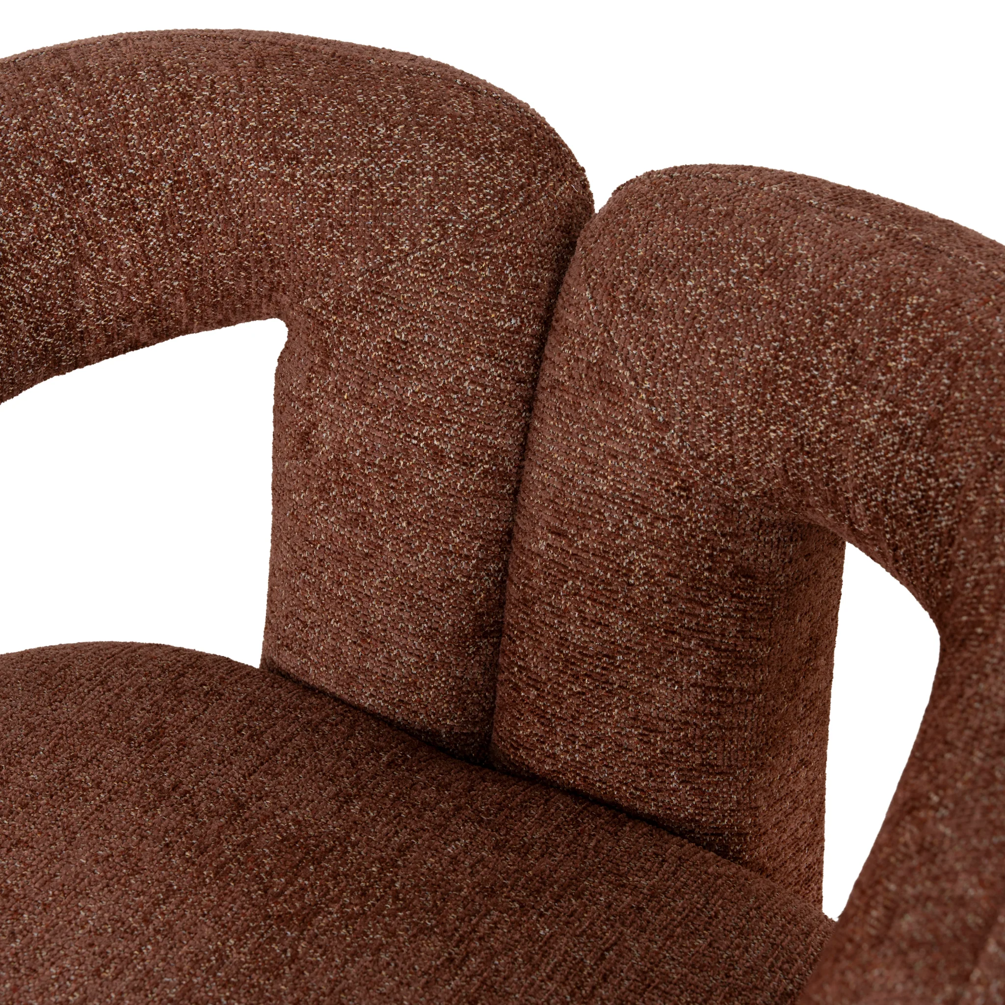 CLC10916-CA Fabric Armchair - Warm Brown - Image 10