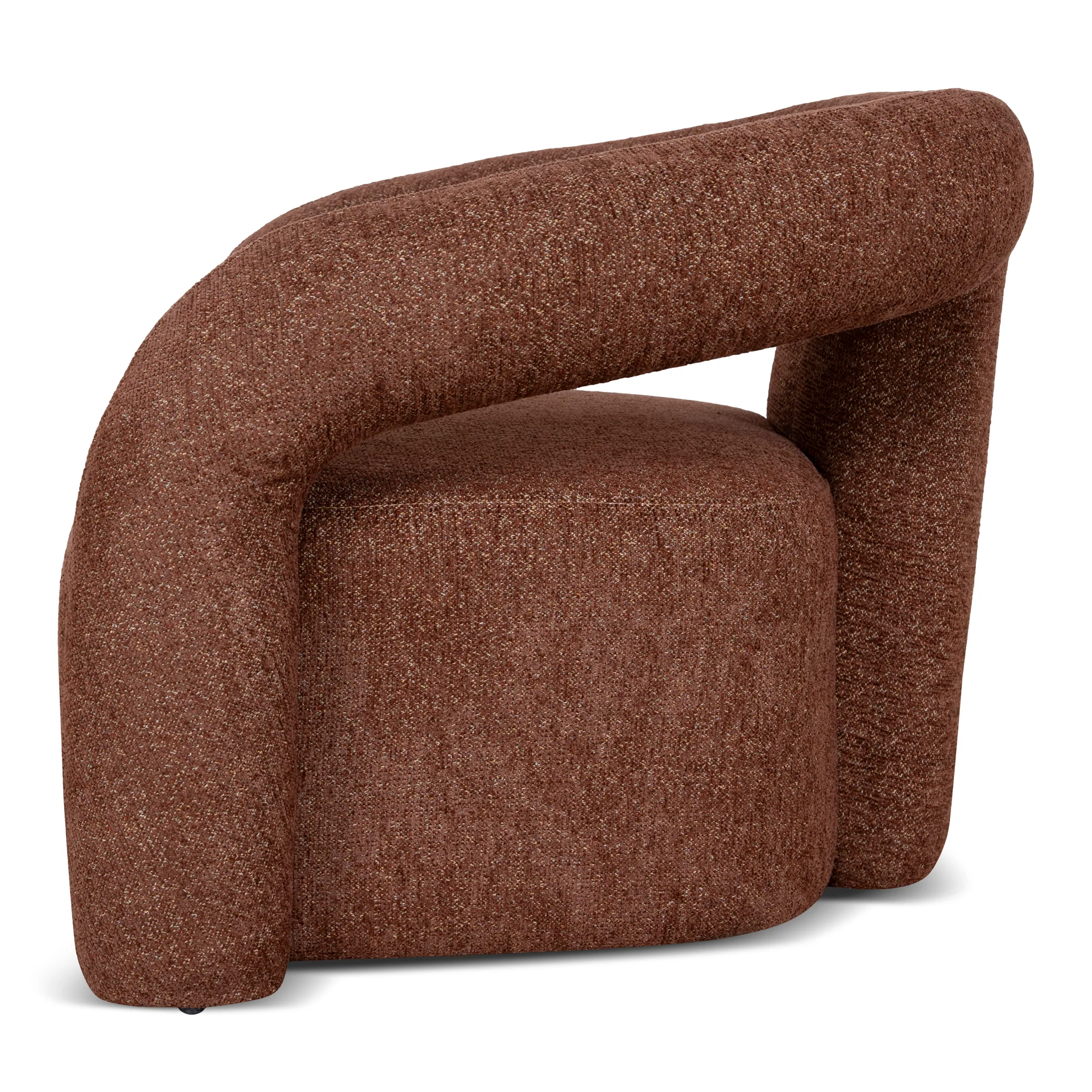 CLC10916-CA Fabric Armchair - Warm Brown - Image 4