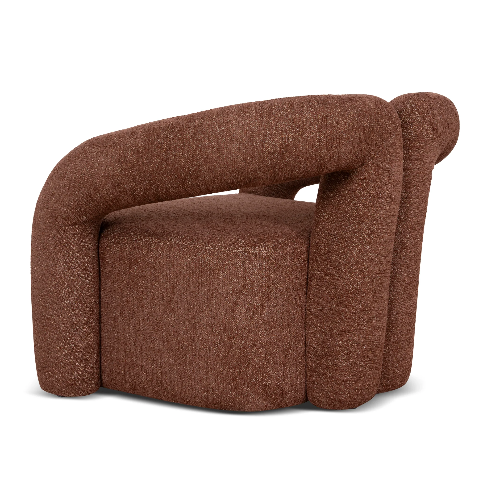 CLC10916-CA Fabric Armchair - Warm Brown - Image 6