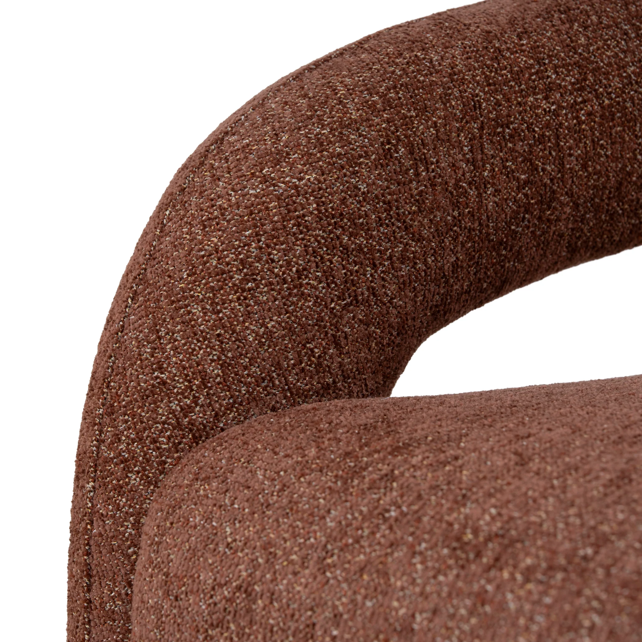 CLC10916-CA Fabric Armchair - Warm Brown - Image 7