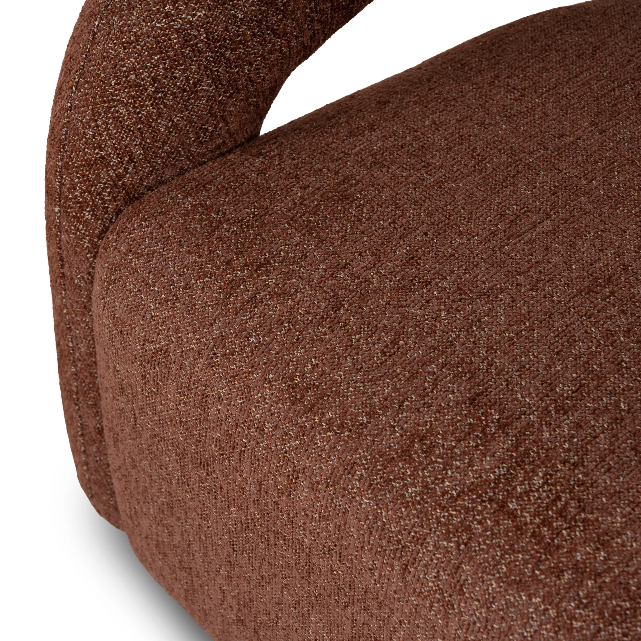 CLC10916-CA Fabric Armchair - Warm Brown - Image 9