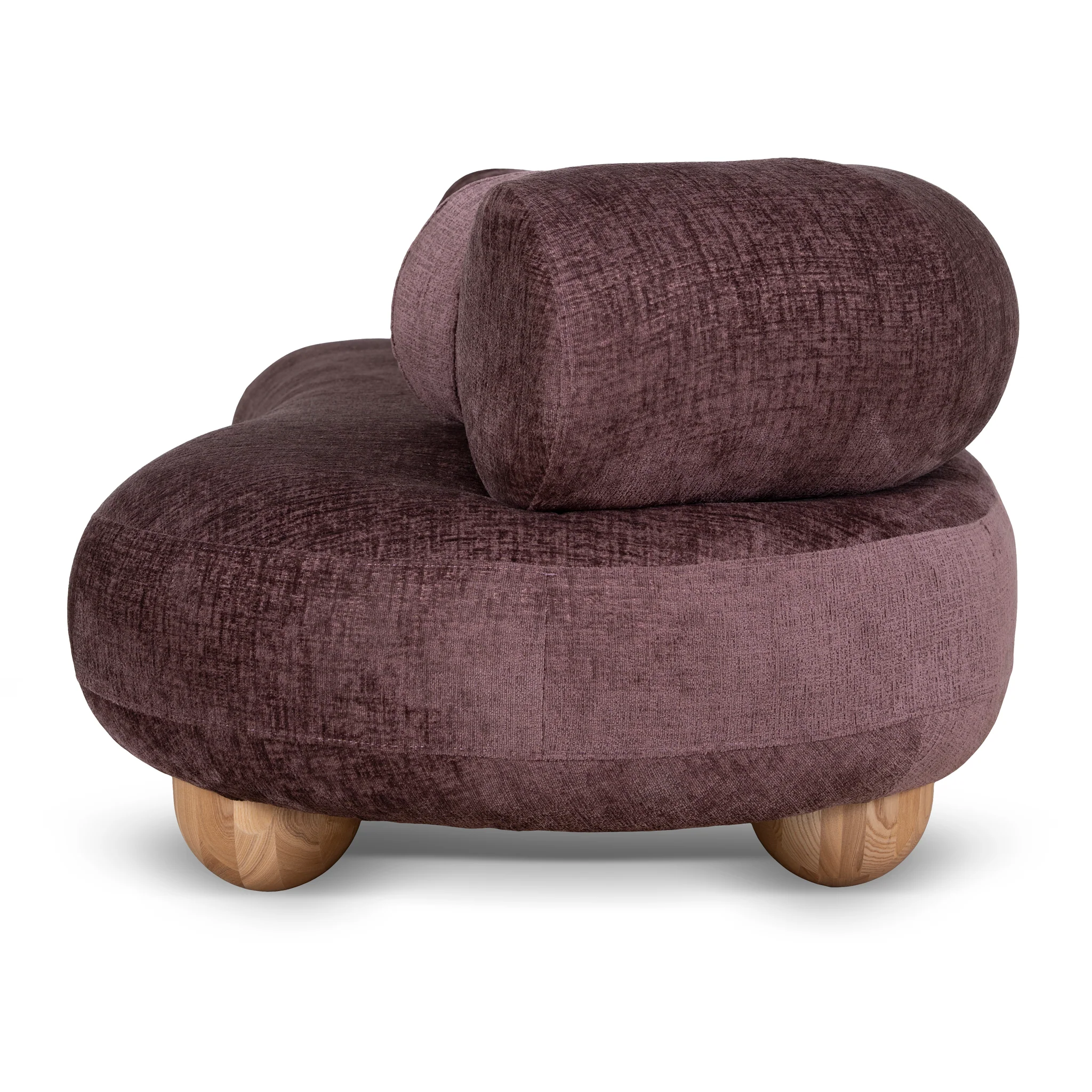 CLC10922-CA 3 Seater Sofa - Plum - Image 7