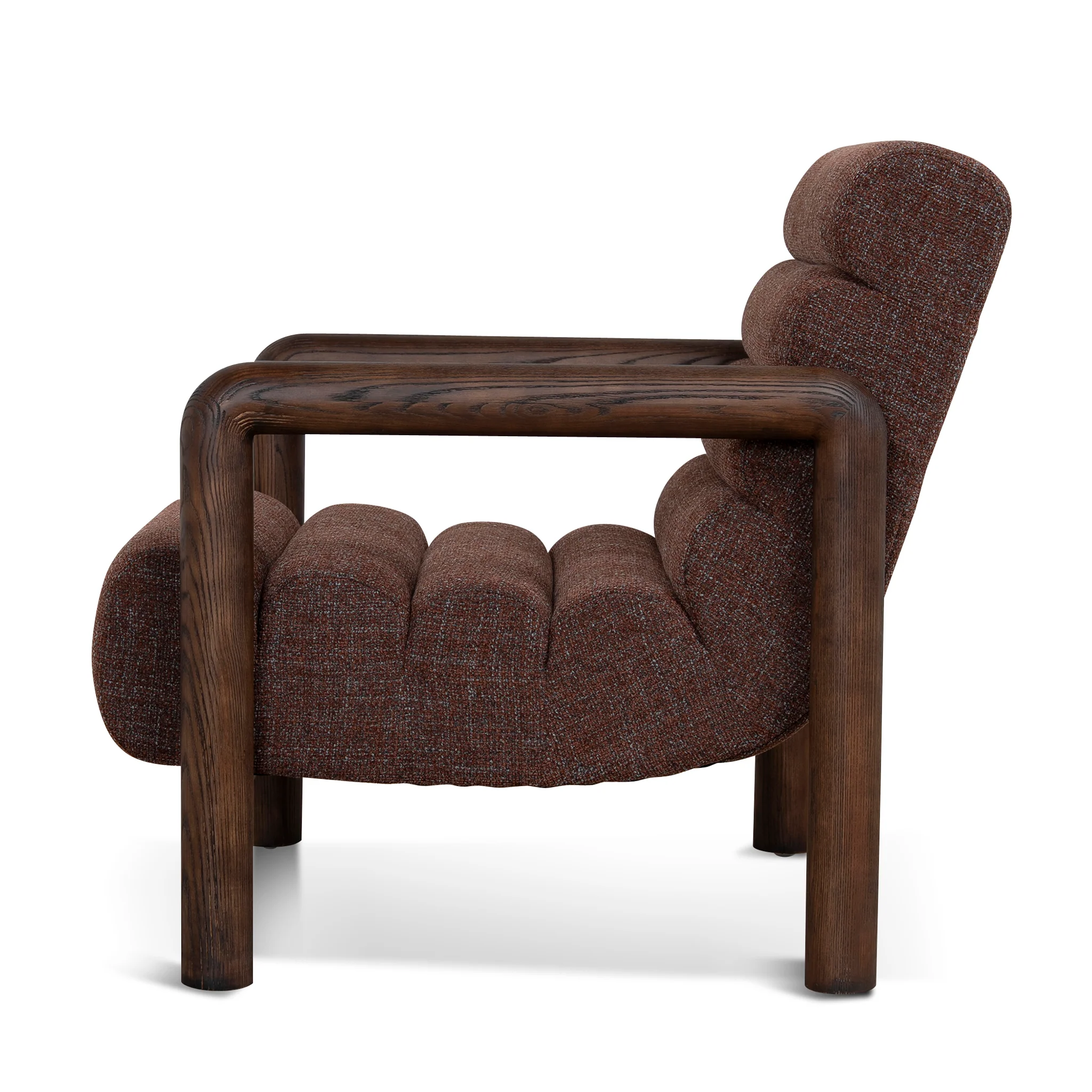 CLC10933-OLS Fabric Lounge Chair - Moss Brown - Image 3