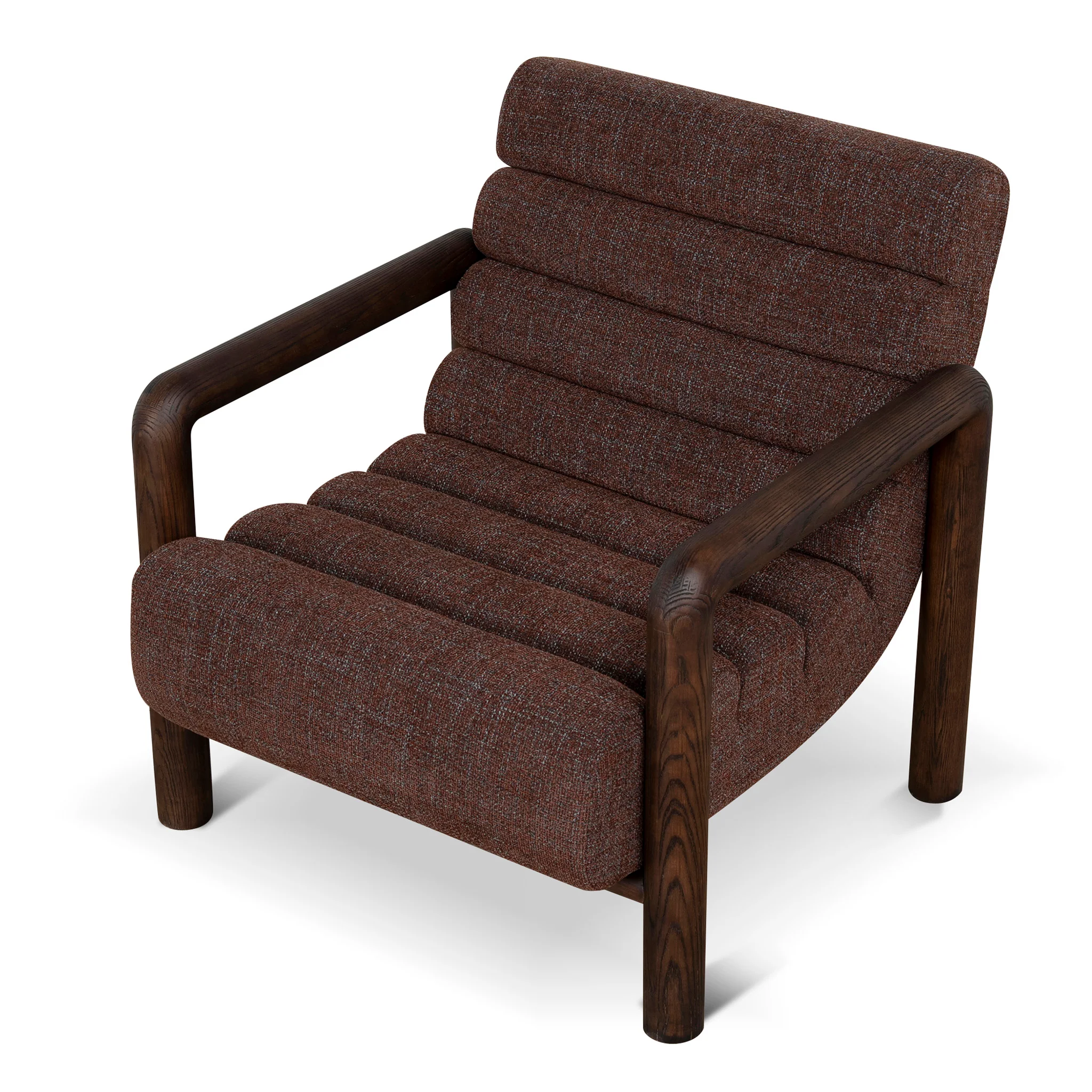 CLC10933-OLS Fabric Lounge Chair - Moss Brown - Image 6