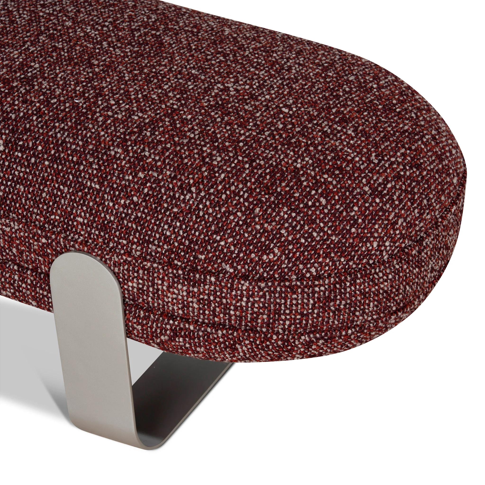CLC10969-IG 1.5m Long Bench Seat - Autumn Red - Image 8
