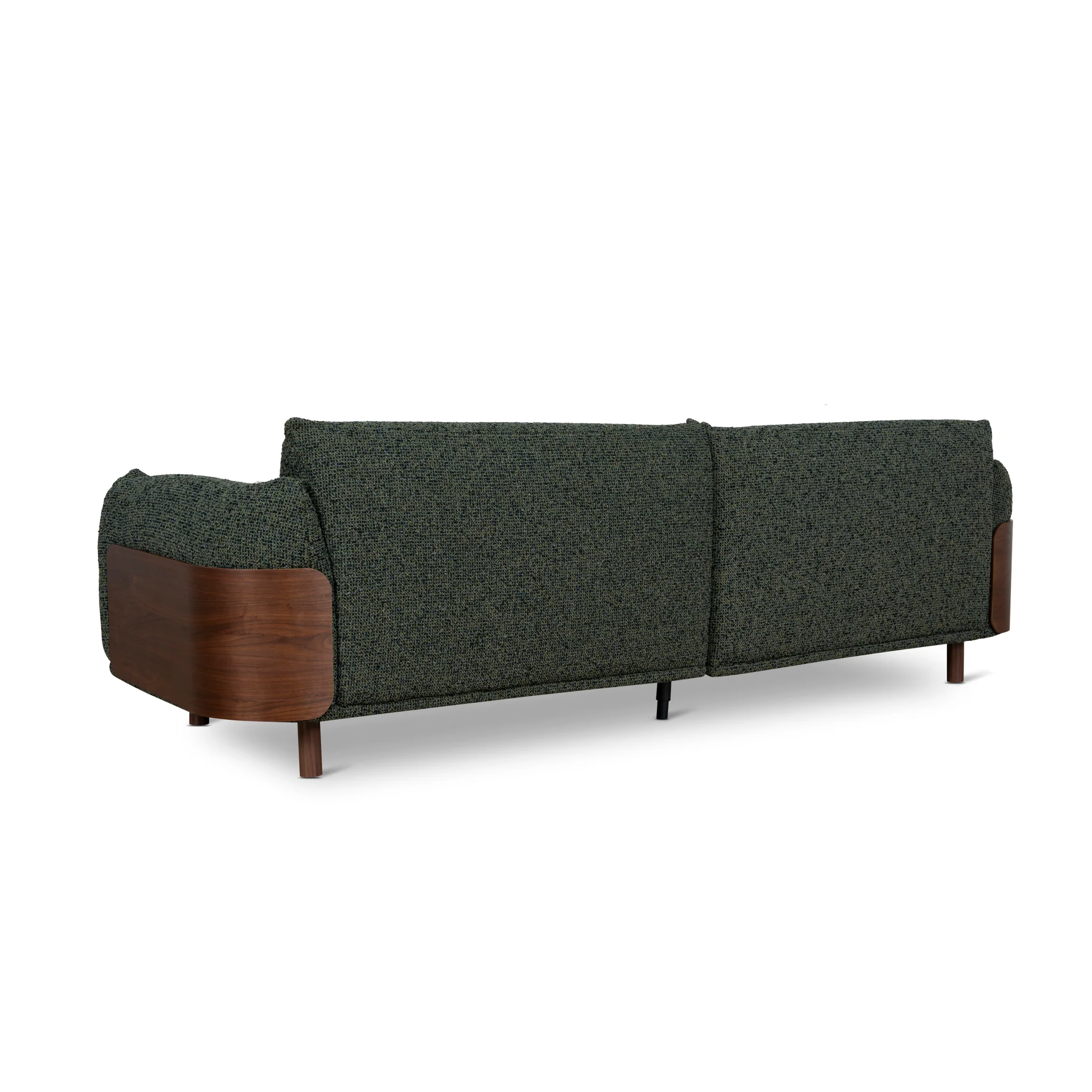 CLC10975-IG 3 Seater Sofa - Duffle Green - Image 4