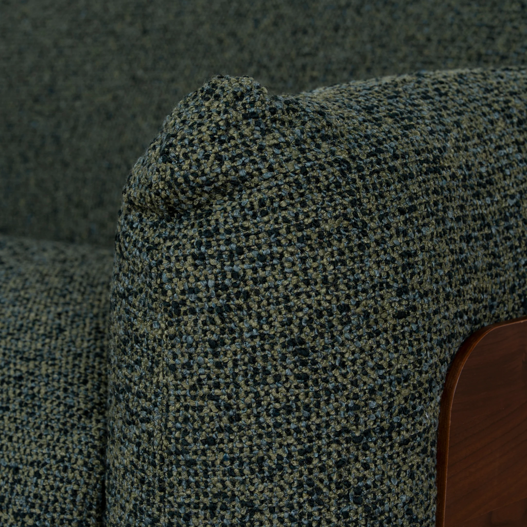 CLC10975-IG 3 Seater Sofa - Duffle Green - Image 9