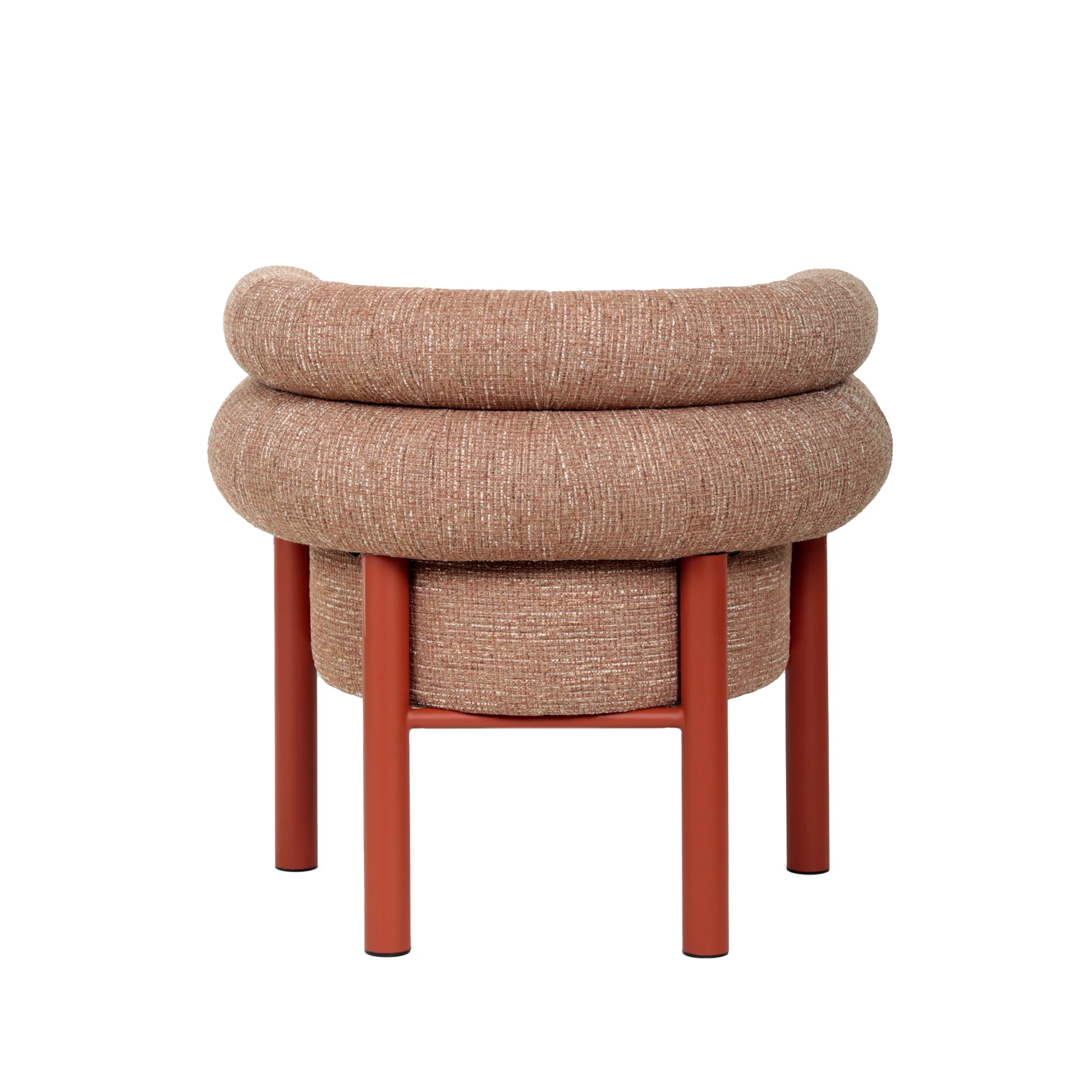 CLC12019-FH Sandy Red Armchair - Russet Brown - Image 6