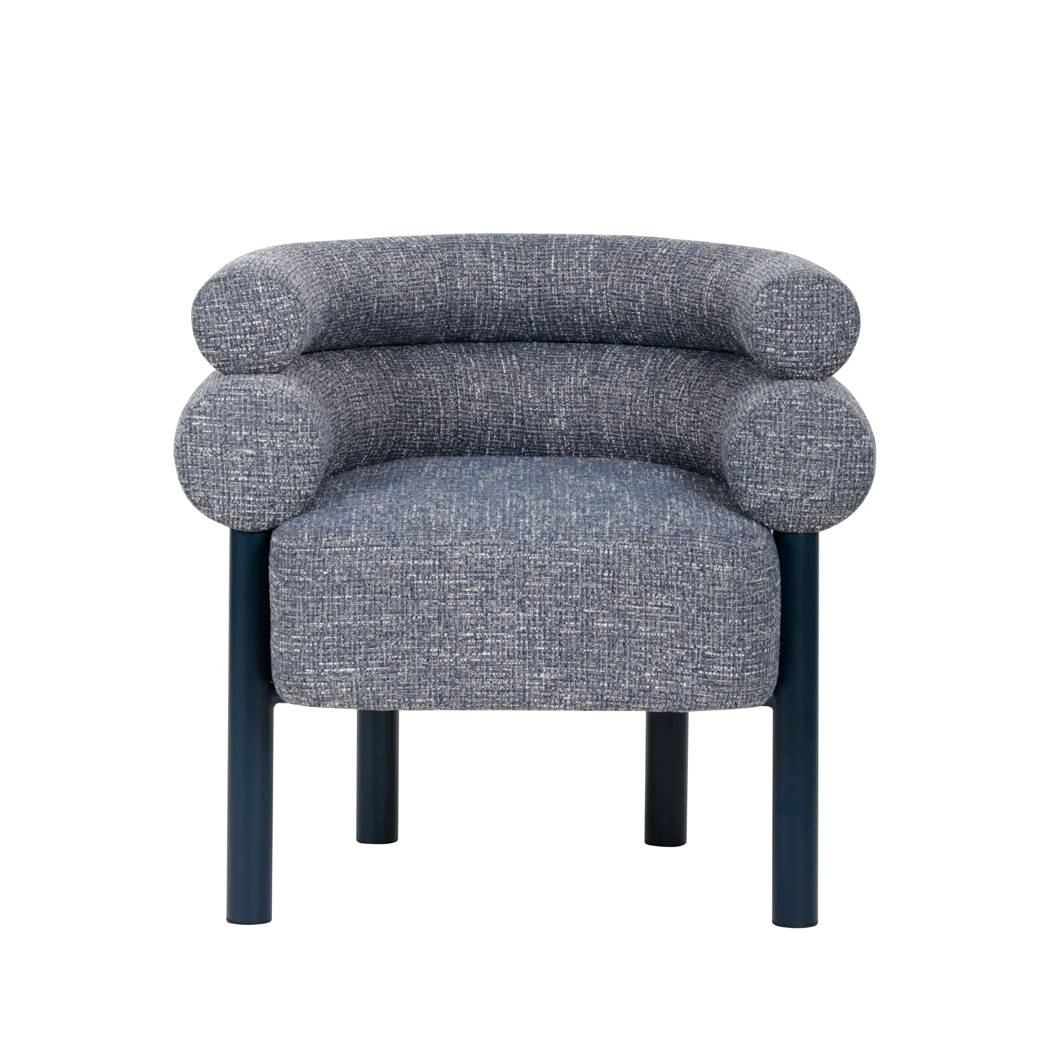 CLC12020-FH Navy Armchair - Prussian Blue - Image 2