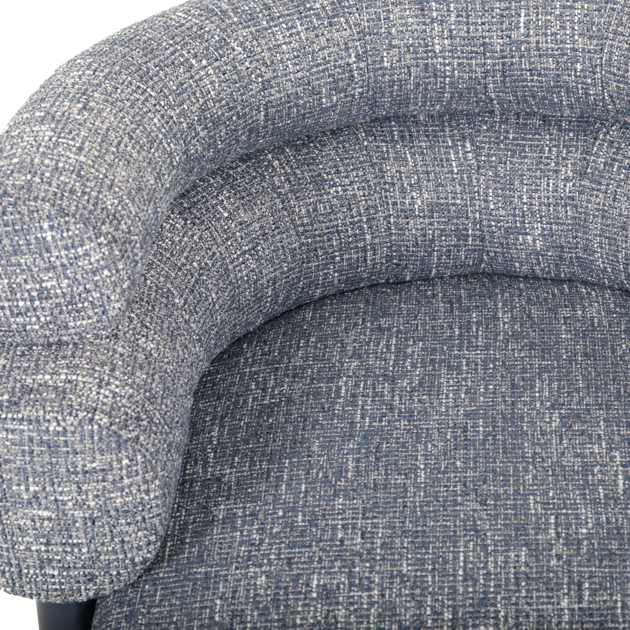 CLC12020-FH Navy Armchair - Prussian Blue - Image 7