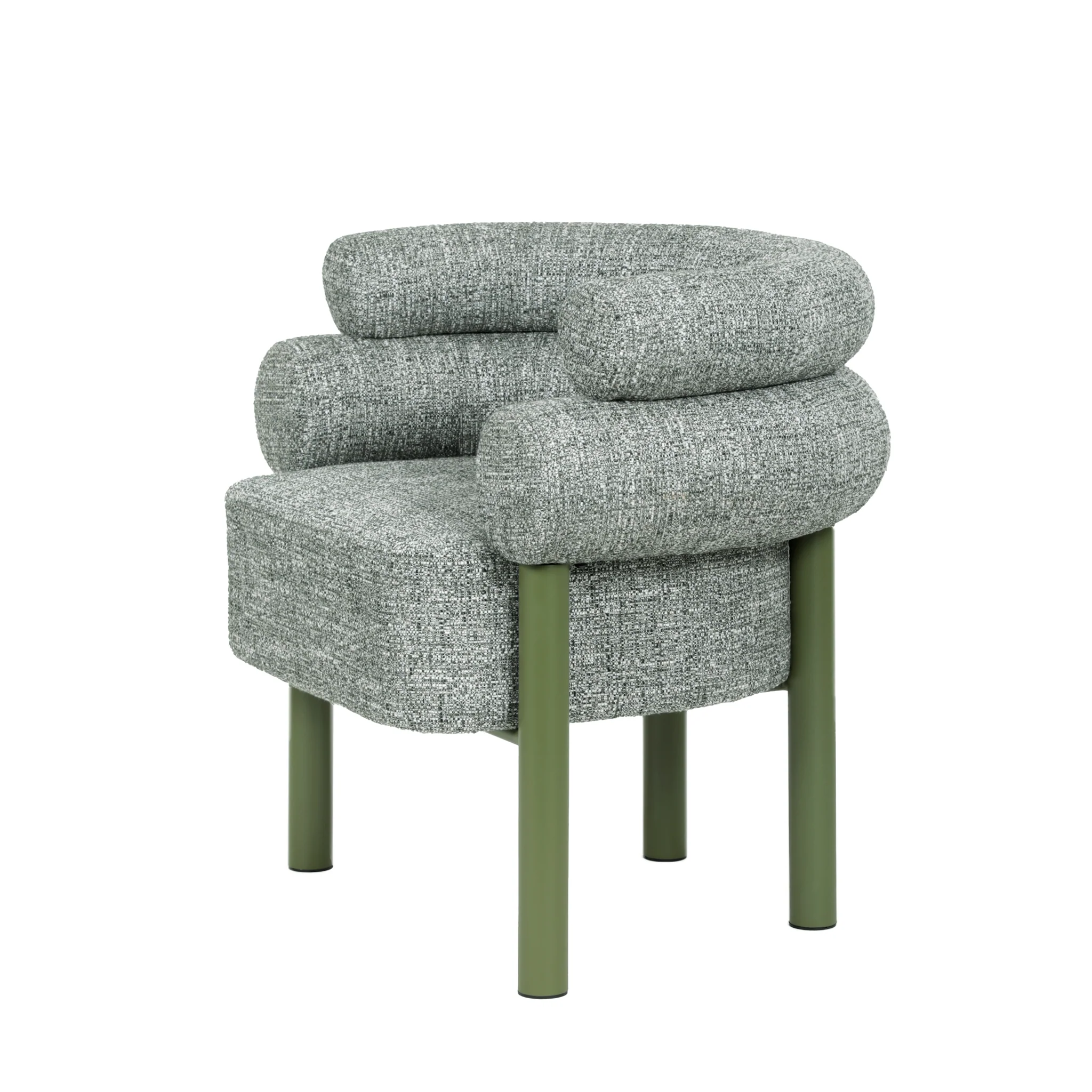 CLC12021-FH Green Armchair - Spring Green - Image 3