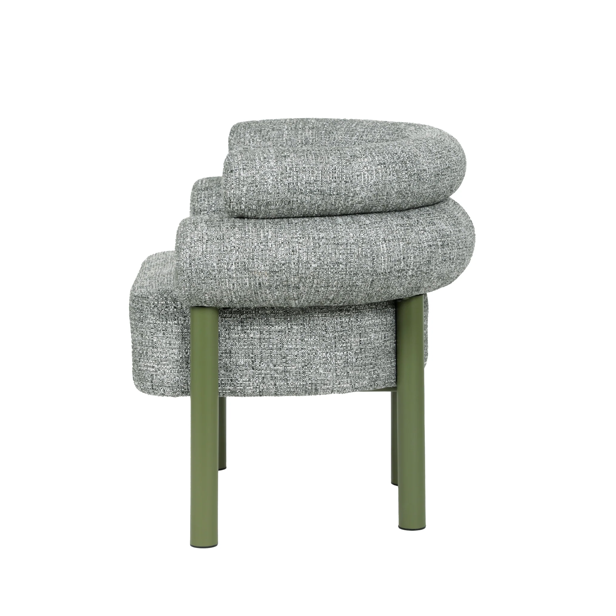 CLC12021-FH Green Armchair - Spring Green - Image 4
