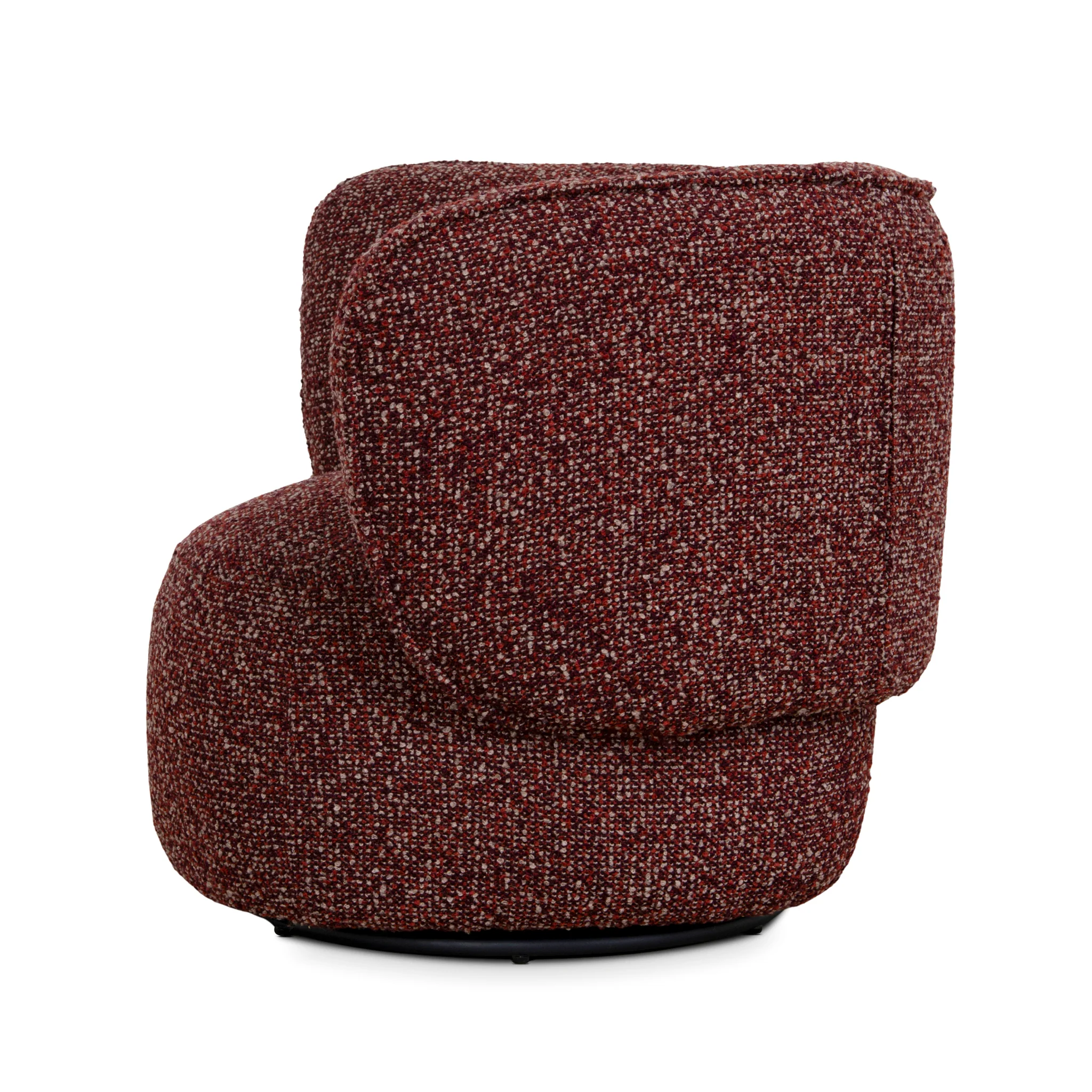 CLC12130-CI Swivel Armchair - Autumn Red - Image 3