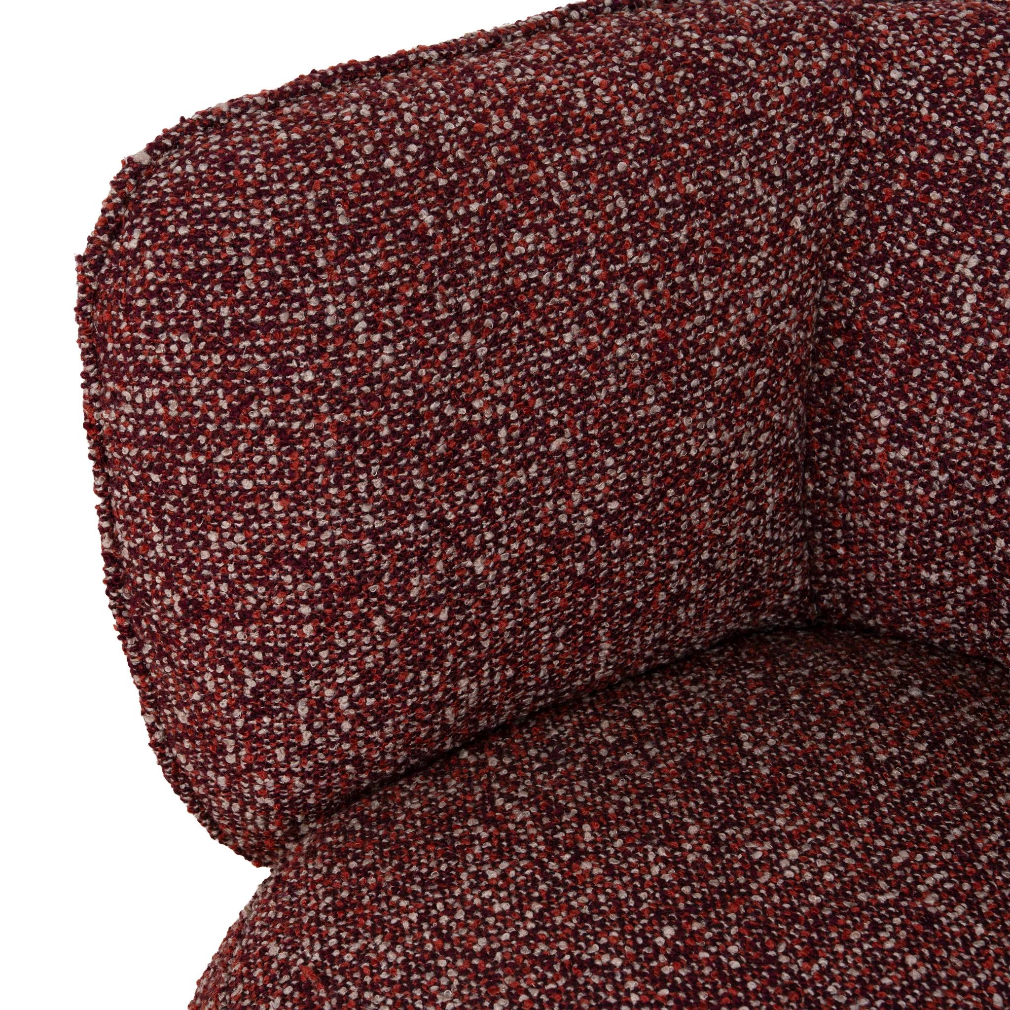 CLC12130-CI Swivel Armchair - Autumn Red - Image 7