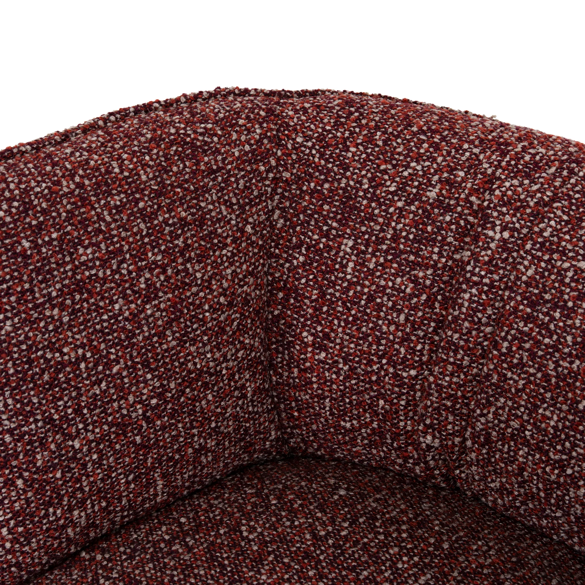 CLC12130-CI Swivel Armchair - Autumn Red - Image 8
