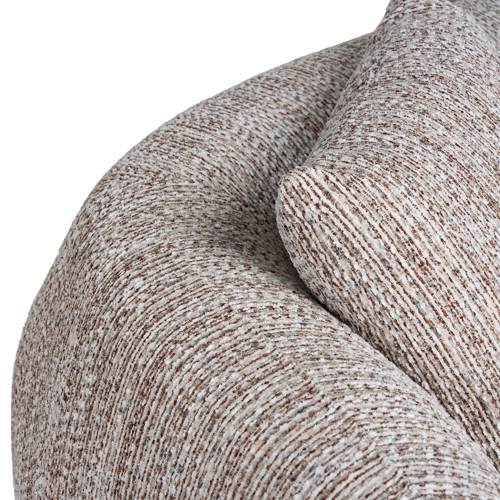 CLC12401-AE 4 Seater Right Chaise Sofa - Plush Spec Brown - Image 11