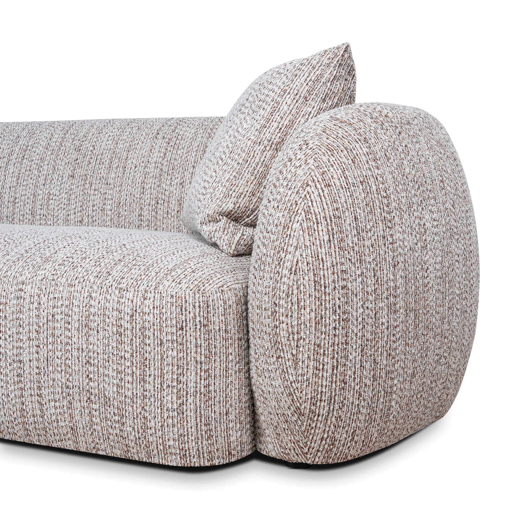 CLC12402-AE 4 Seater Sofa - Plush Spec Brown - Image 14