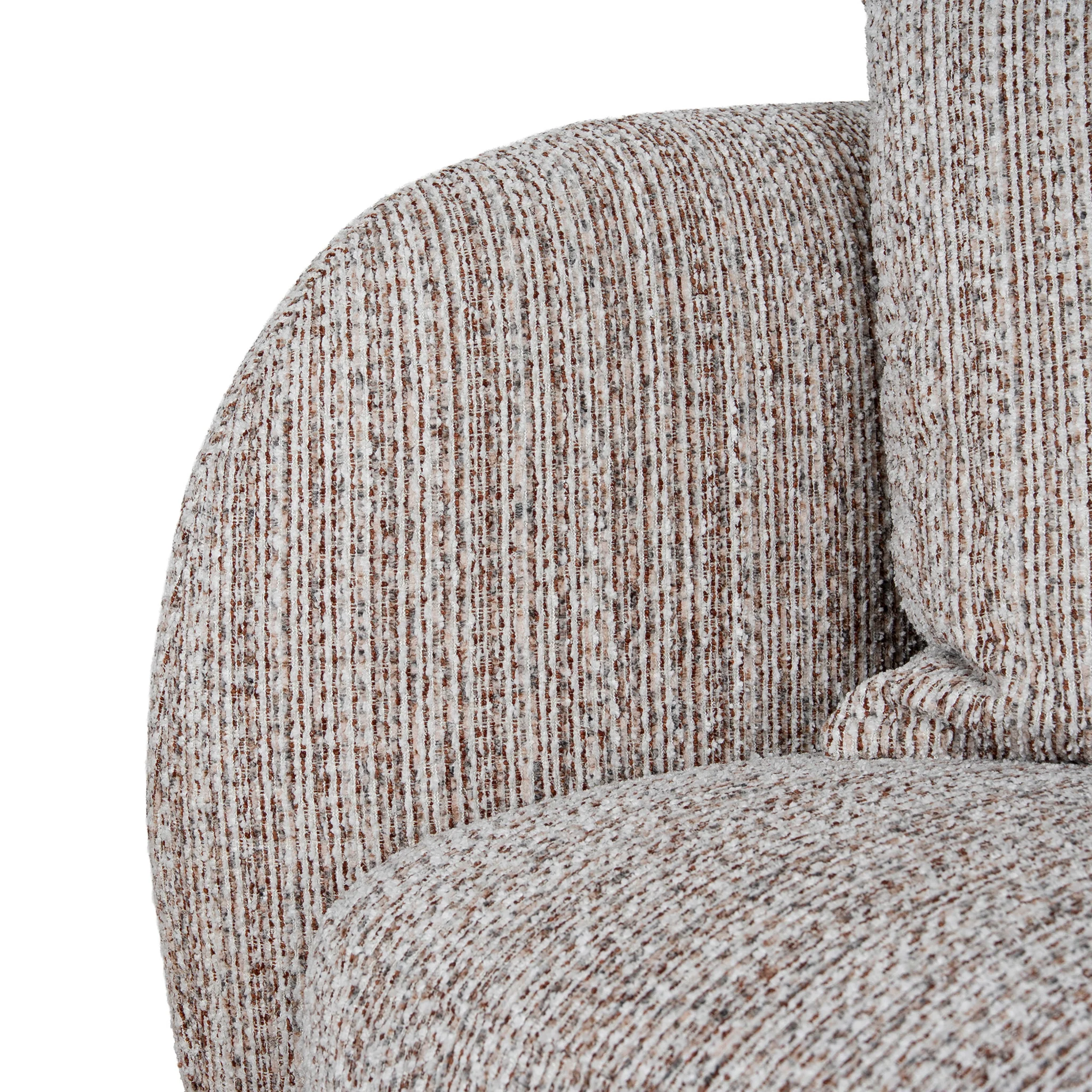 CLC12402-AE 4 Seater Sofa - Plush Spec Brown - Image 6
