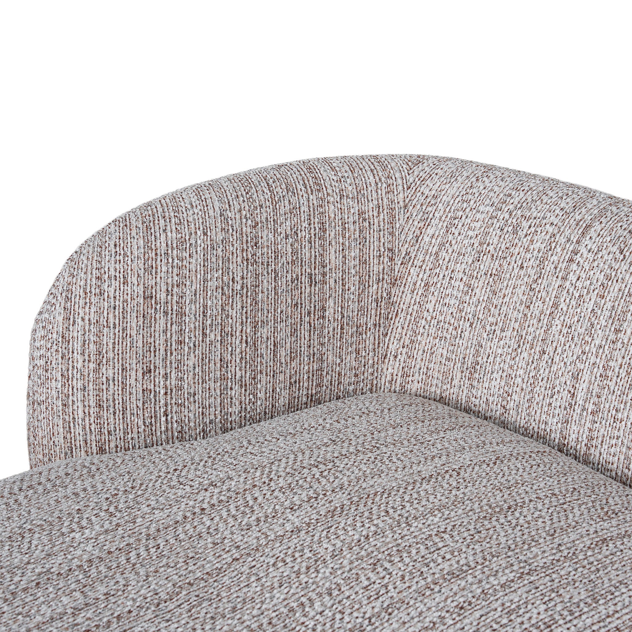 CLC12403-AE 4 Seater Left Chaise Sofa - Plush Spec Brown - Image 11