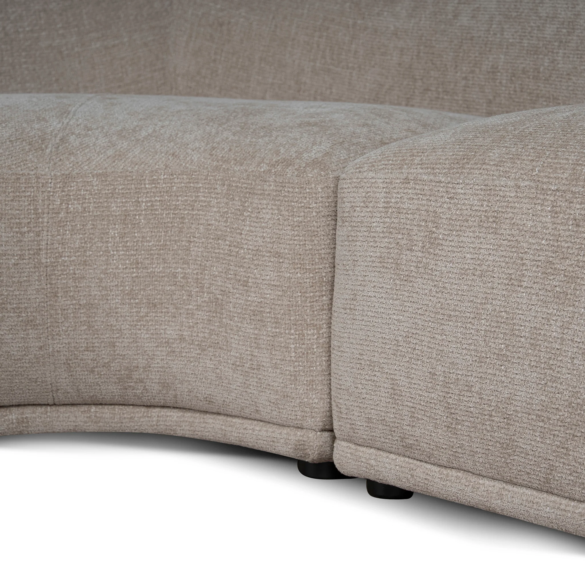 CLC12405-AE 4 Seater Left Chaise Sofa - Lila Beige - Image 11