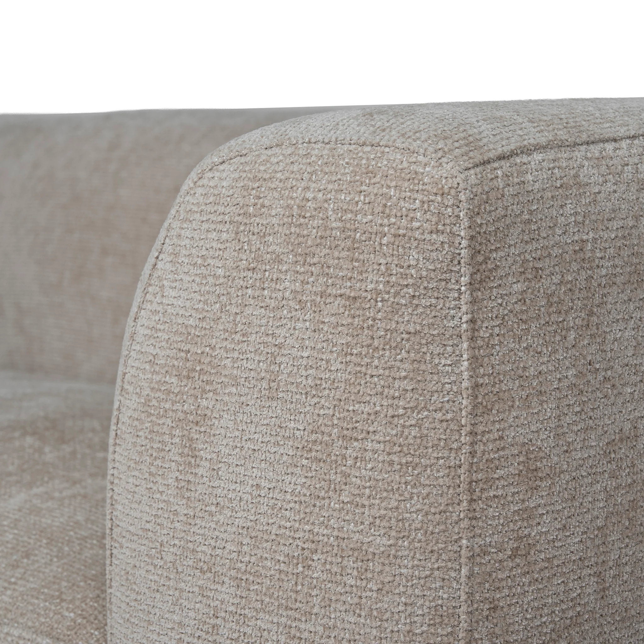 CLC12405-AE 4 Seater Left Chaise Sofa - Lila Beige - Image 7