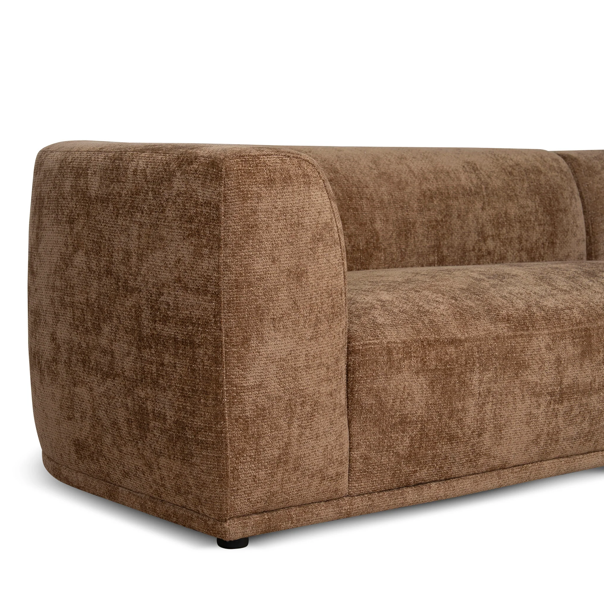 CLC12406-AE 4 Seater Right Chaise Sofa - Lila Nutmeg - Image 4