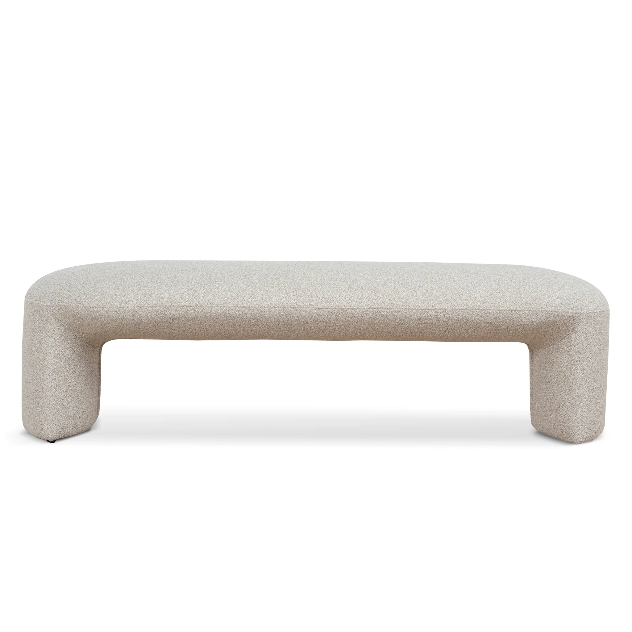CLC12418-YY 1.5m Long Ottoman Bench - Oatmeal Beige - Image 2