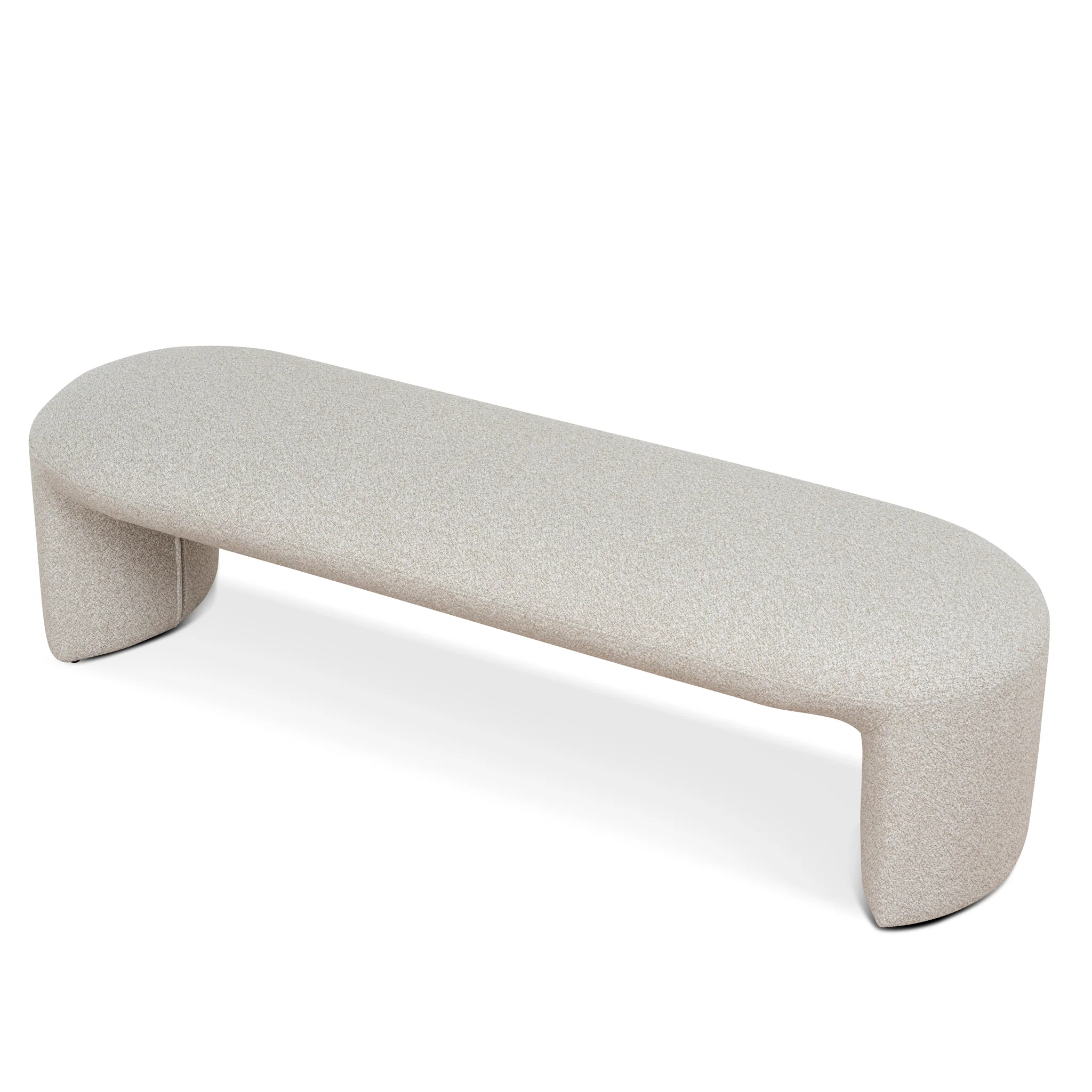 CLC12418-YY 1.5m Long Ottoman Bench - Oatmeal Beige - Image 3
