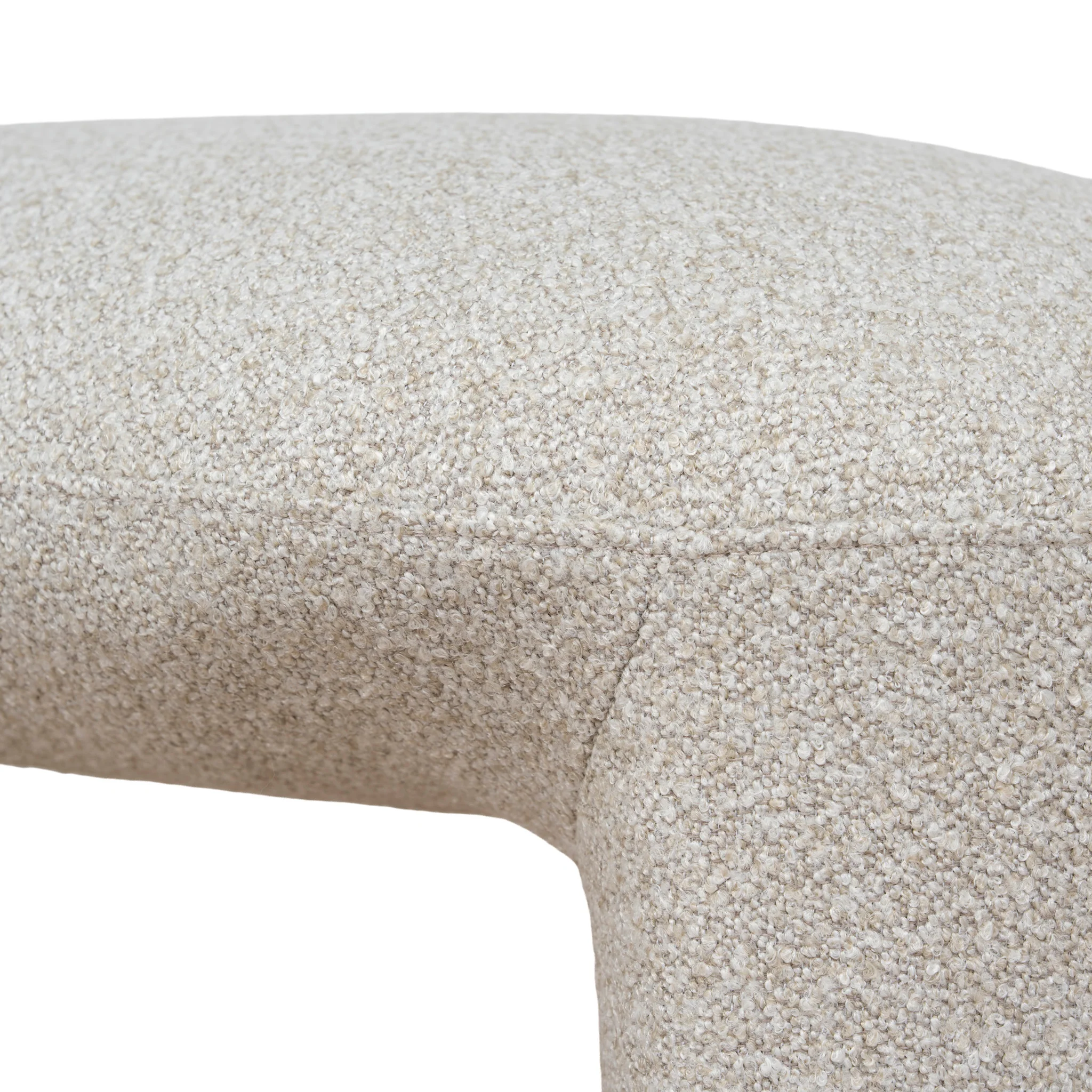 CLC12418-YY 1.5m Long Ottoman Bench - Oatmeal Beige - Image 7