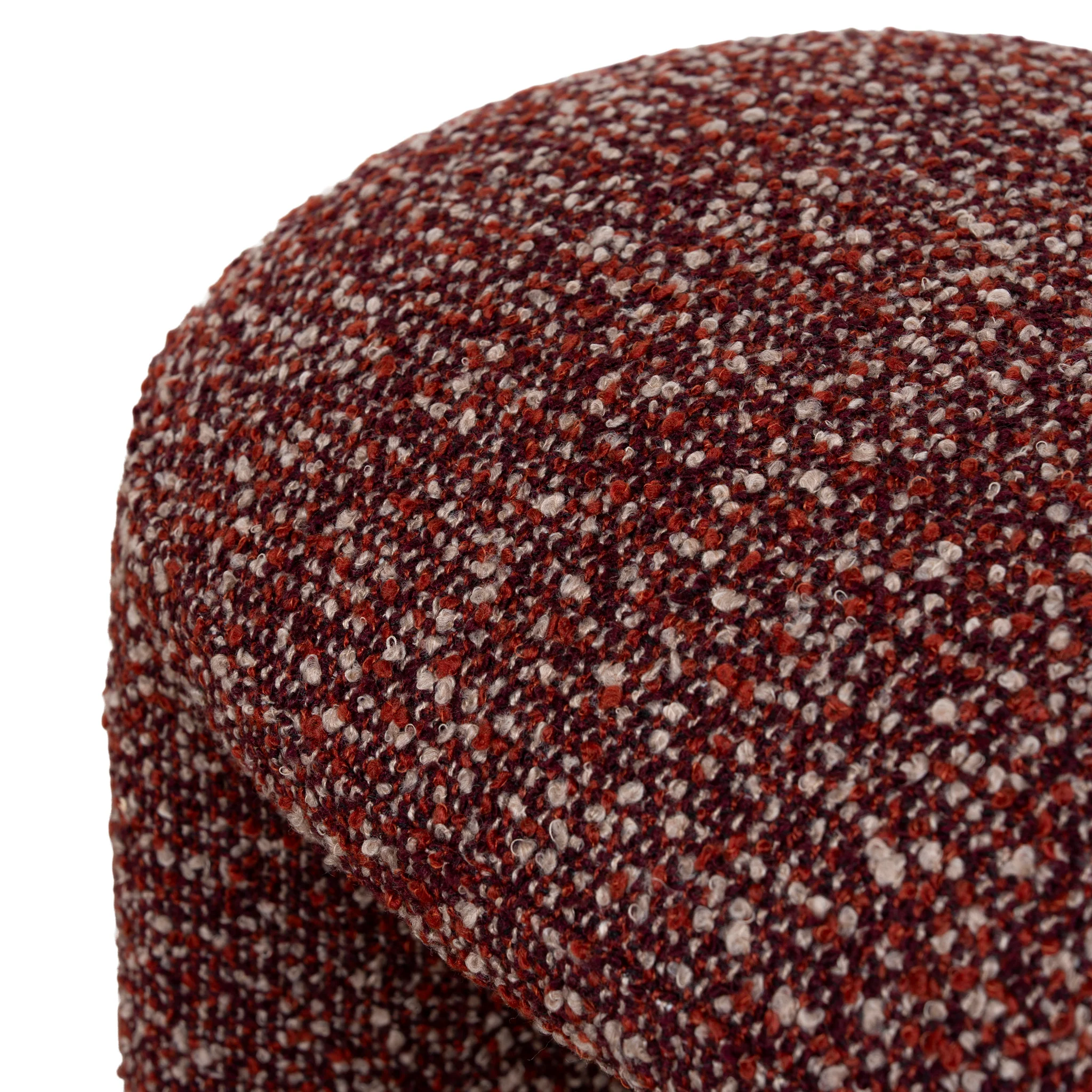 CLC12419-YY 1.5m Long Ottoman Bench - Autumn Red - Image 5