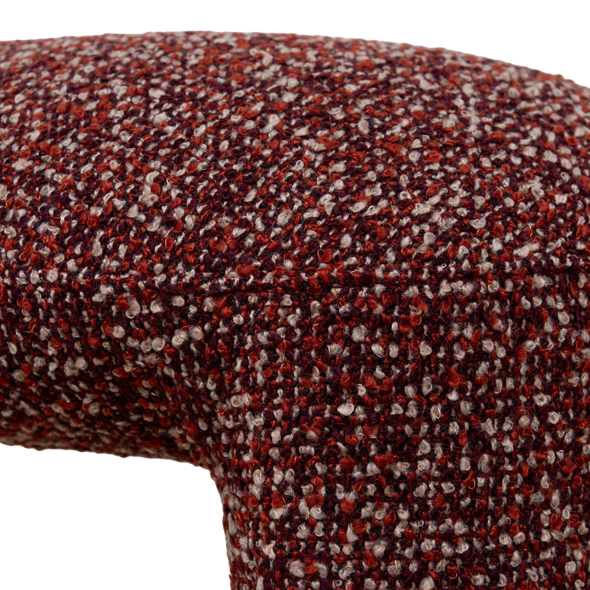 CLC12419-YY 1.5m Long Ottoman Bench - Autumn Red - Image 7